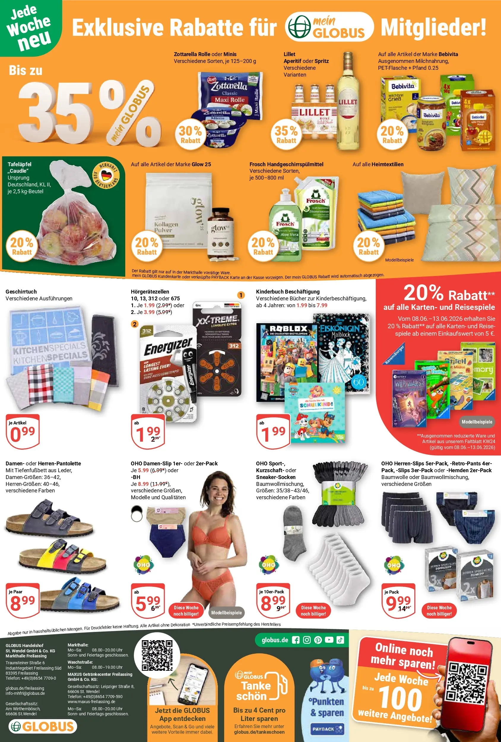 Globus Prospekt Freilassing (ab 08.06.2026) » Angebote online | Seite: 31 | Produkte: Lillet, Uhr