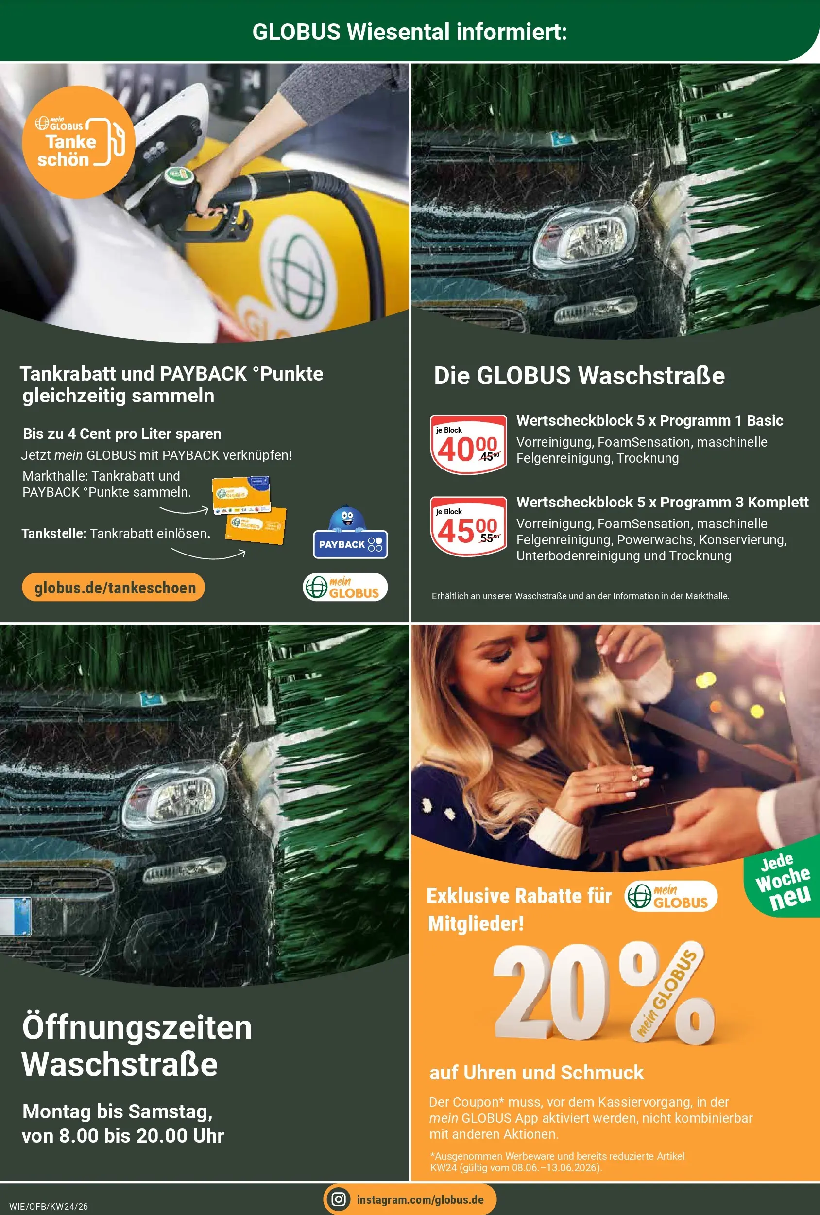 Globus Prospekt Waghäusel (ab 08.06.2026) » Angebote online | Seite: 31 | Produkte: Uhr