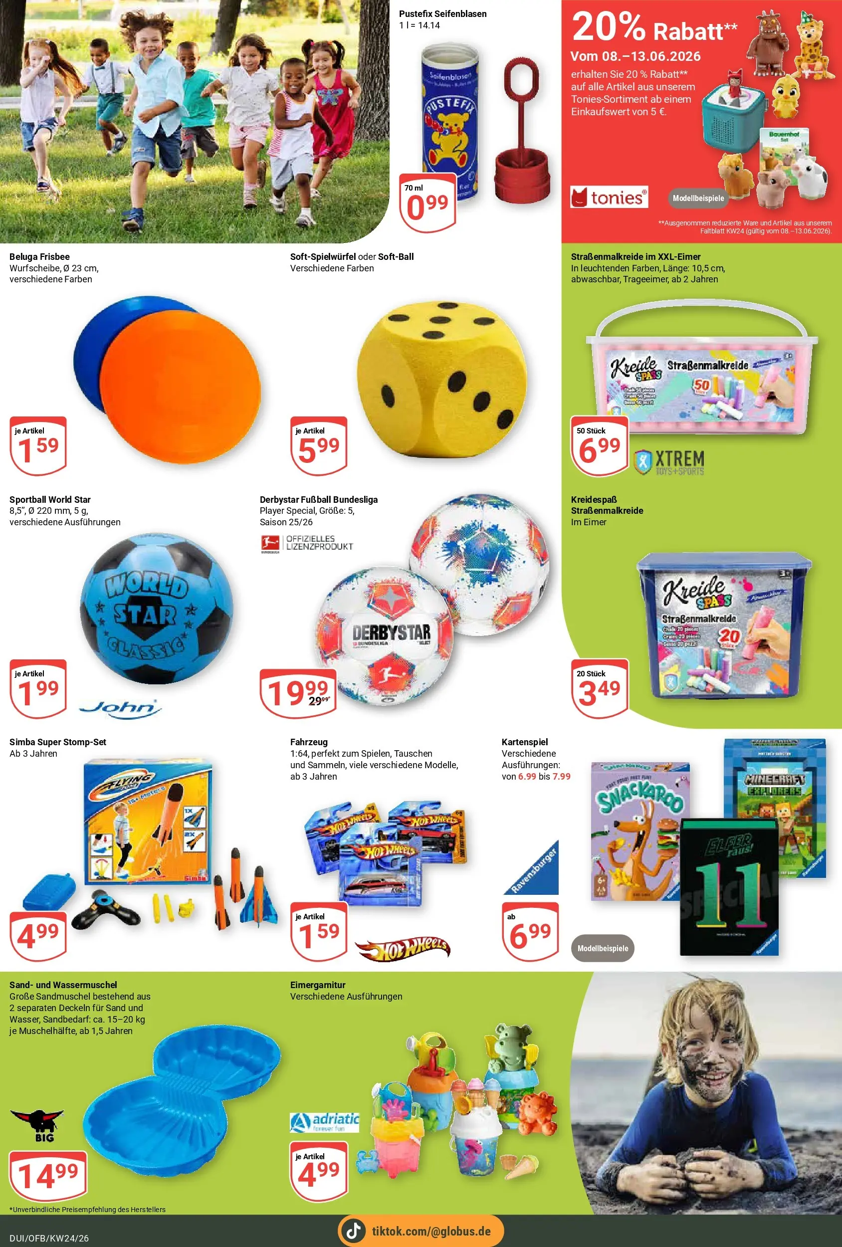 Globus Prospekt Duisburg (ab 08.06.2026) » Angebote online | Seite: 32 | Produkte: Fußball, Player