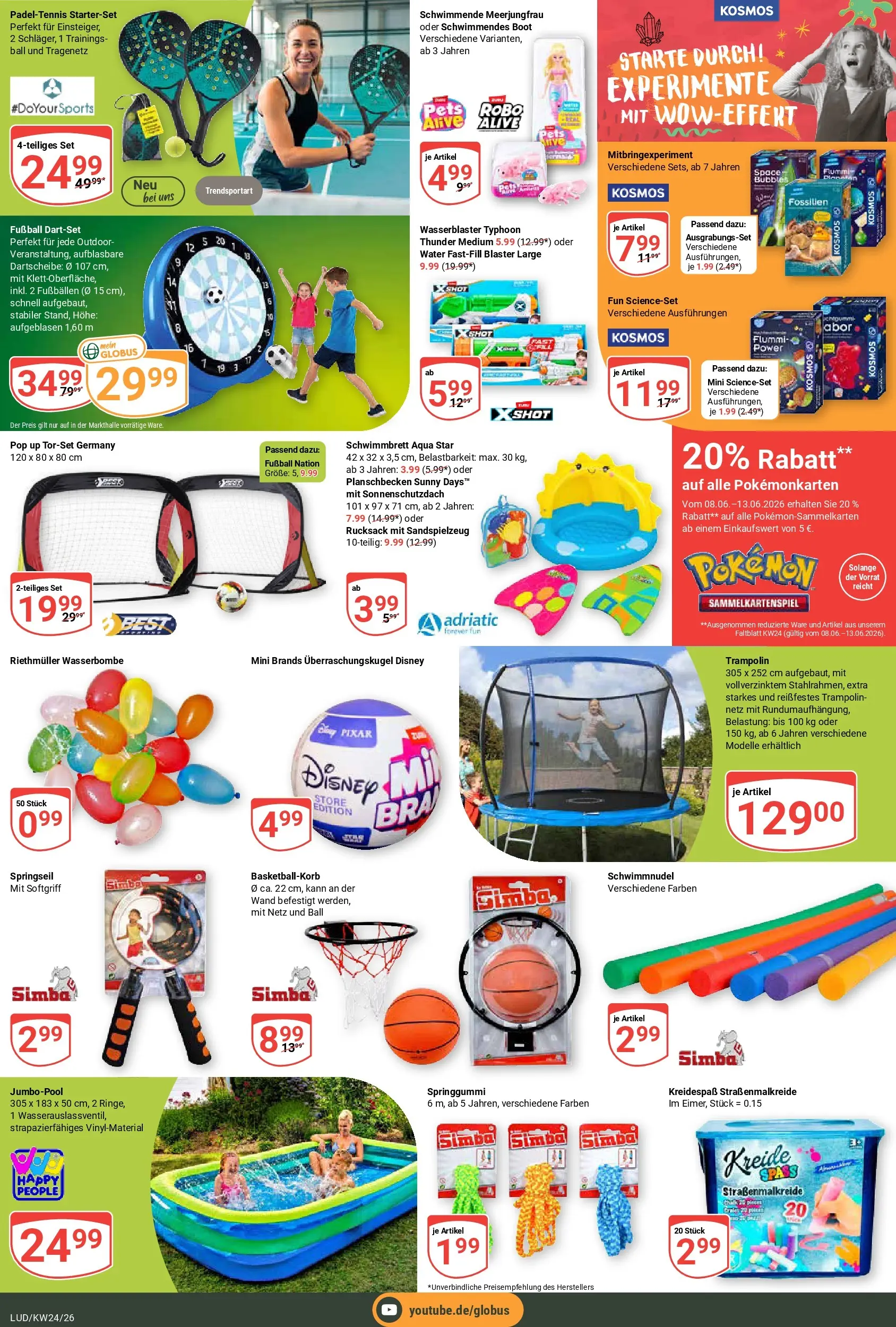 Globus Prospekt Ludwigshafen-Oggersheim (ab 08.06.2026) » Angebote online | Seite: 28 | Produkte: Fußball, Rucksack