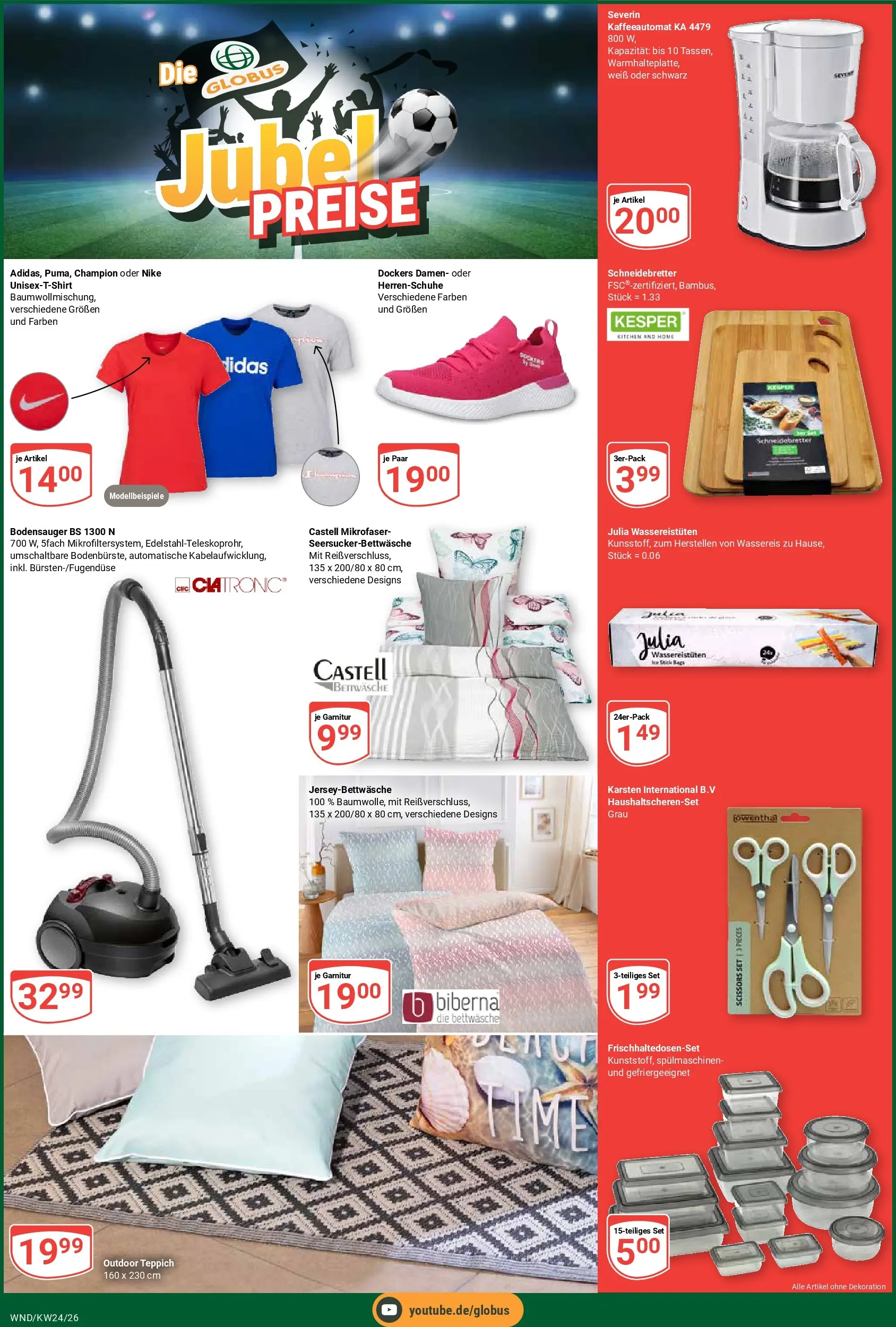 Globus Prospekt St. Wendel (ab 08.06.2026) » Angebote online | Seite: 8 | Produkte: Bettwäsche, Teppich