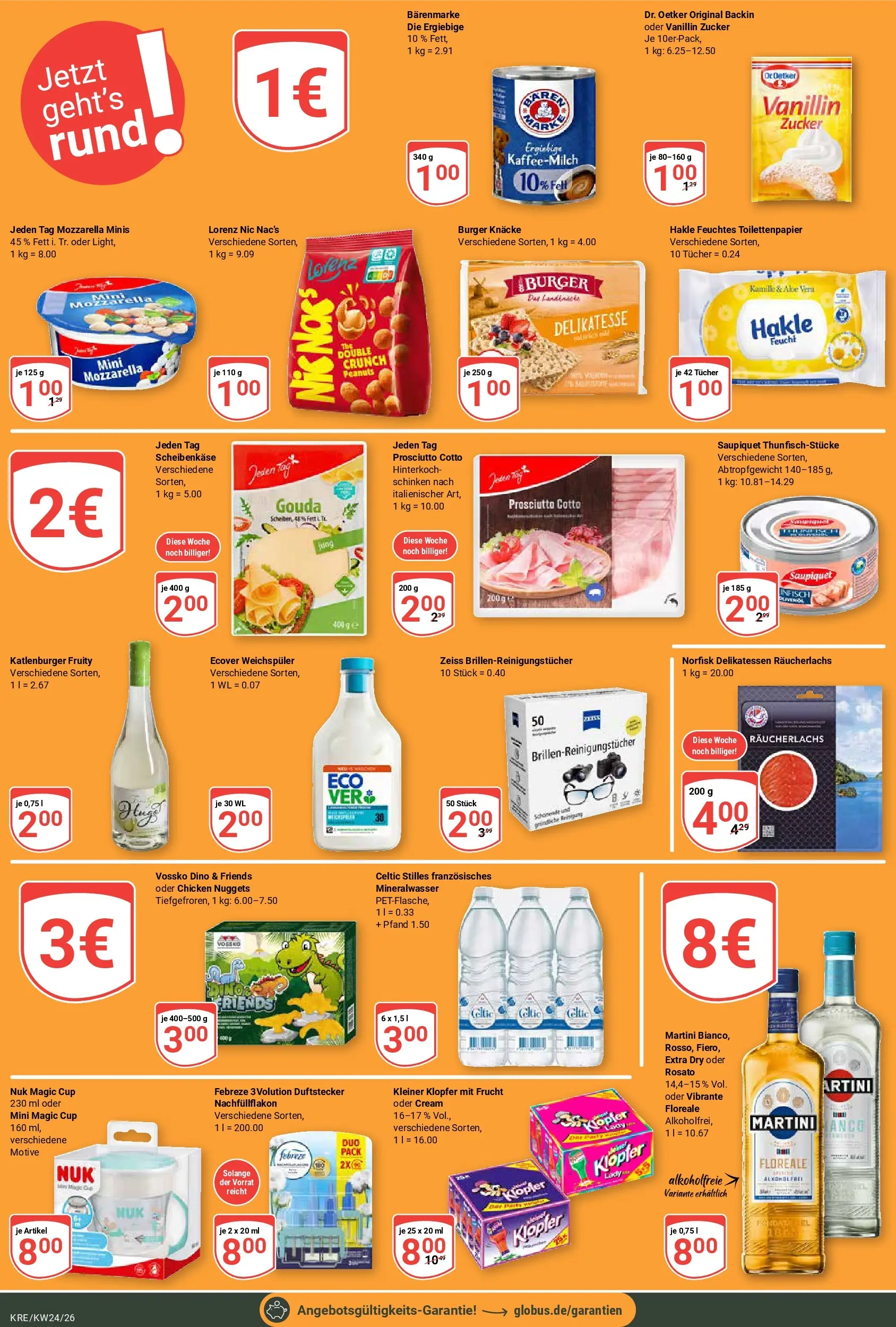 Globus Prospekt Krefeld (ab 08.06.2026) » Angebote online | Seite: 25 | Produkte: Gouda, Räucherlachs, Weichspüler, Feuchtes Toilettenpapier