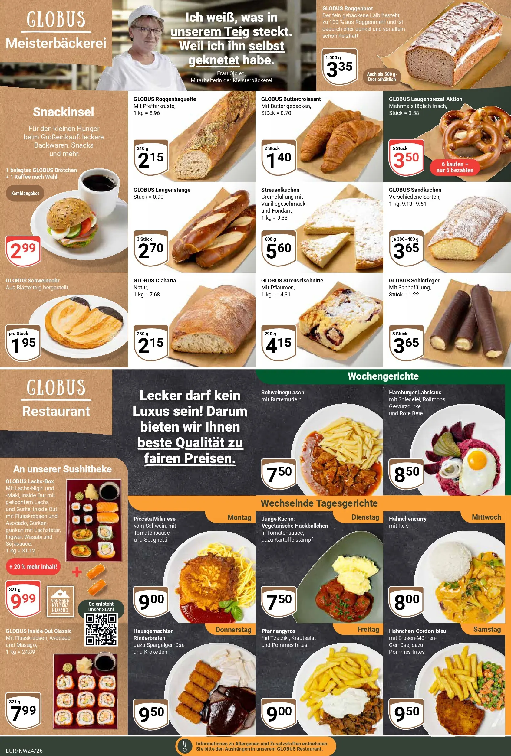 Globus Prospekt Hamburg (ab 07.06.2026) » Angebote online | Seite: 14 | Produkte: Pommes, Pommes frites, Avocado, Reis
