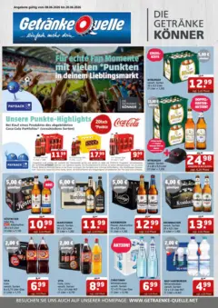 Angebote - Getränke Quelle: Getränkeangebote ab 07.06.2026 gültig