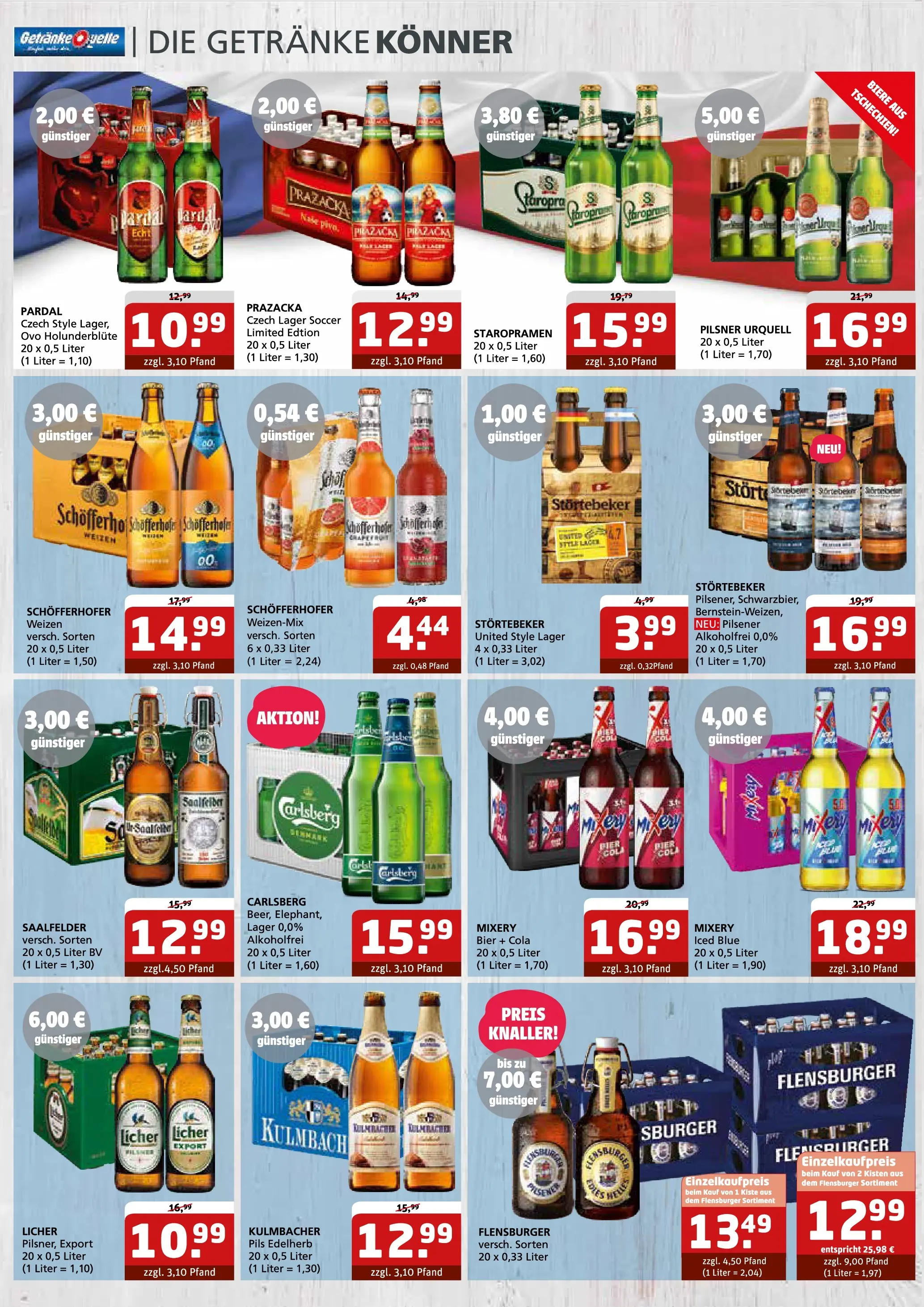 Angebote - Getränke Quelle: Getränkeangebote (ab 07.06.2026) zum Blättern | Seite: 2 | Produkte: Cola, Bier, Pils, Pilsner urquell