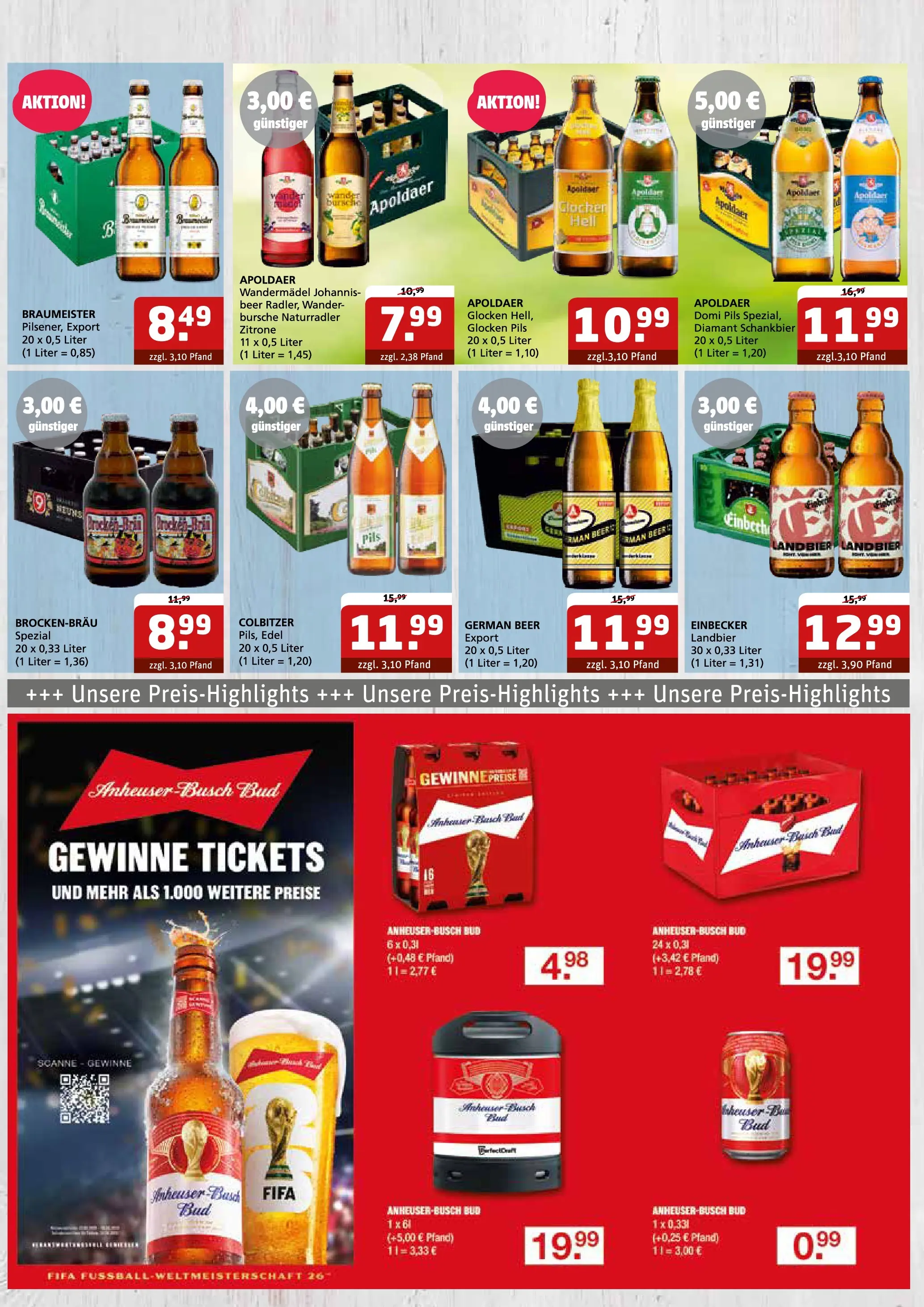 Angebote - Getränke Quelle: Getränkeangebote (ab 07.06.2026) zum Blättern | Seite: 4 | Produkte: Pils, Zitrone