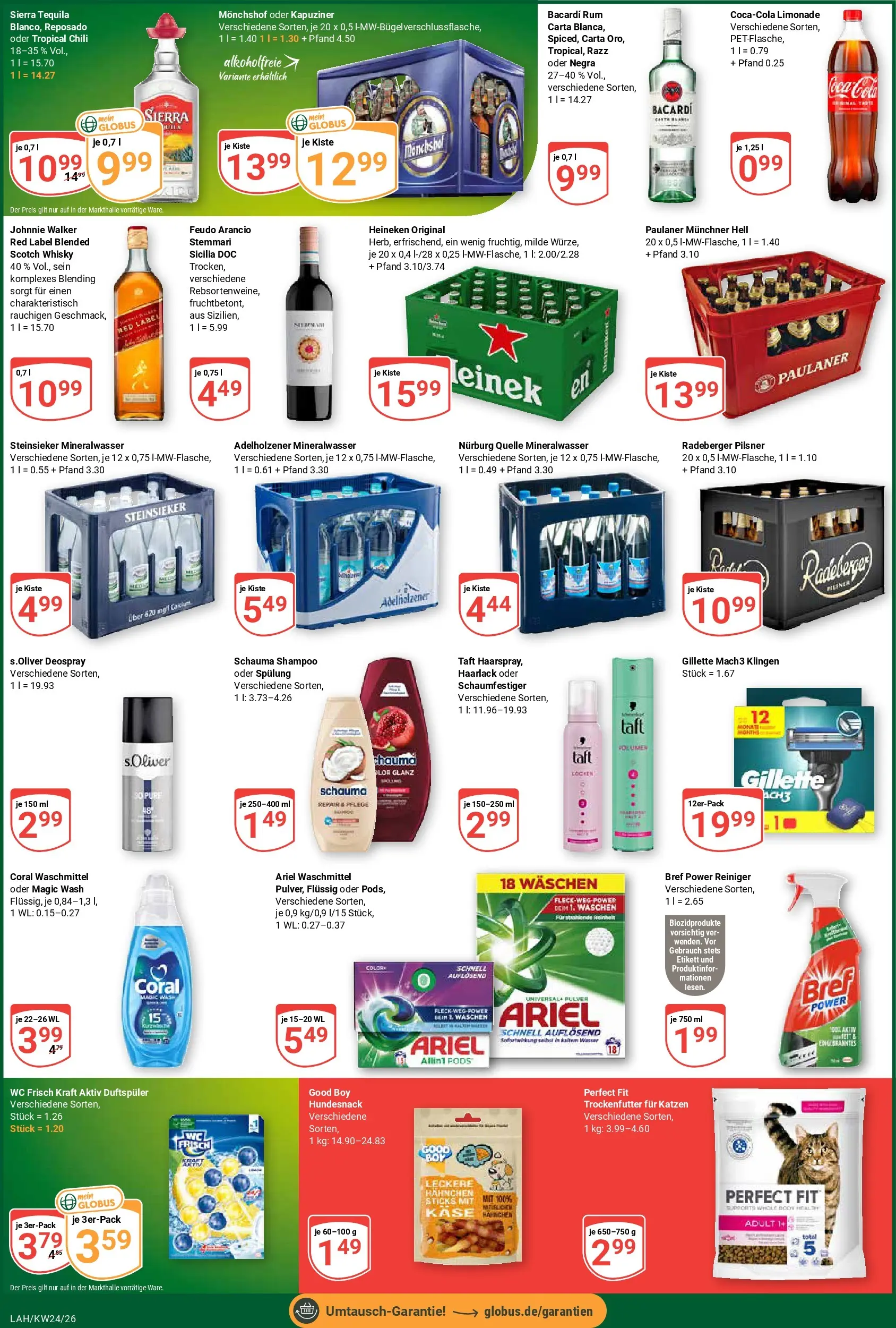 Globus Prospekt Lahnstein (ab 08.06.2026) » Angebote online | Seite: 5 | Produkte: Monchshof, Hahnchen, Coral, Shampoo