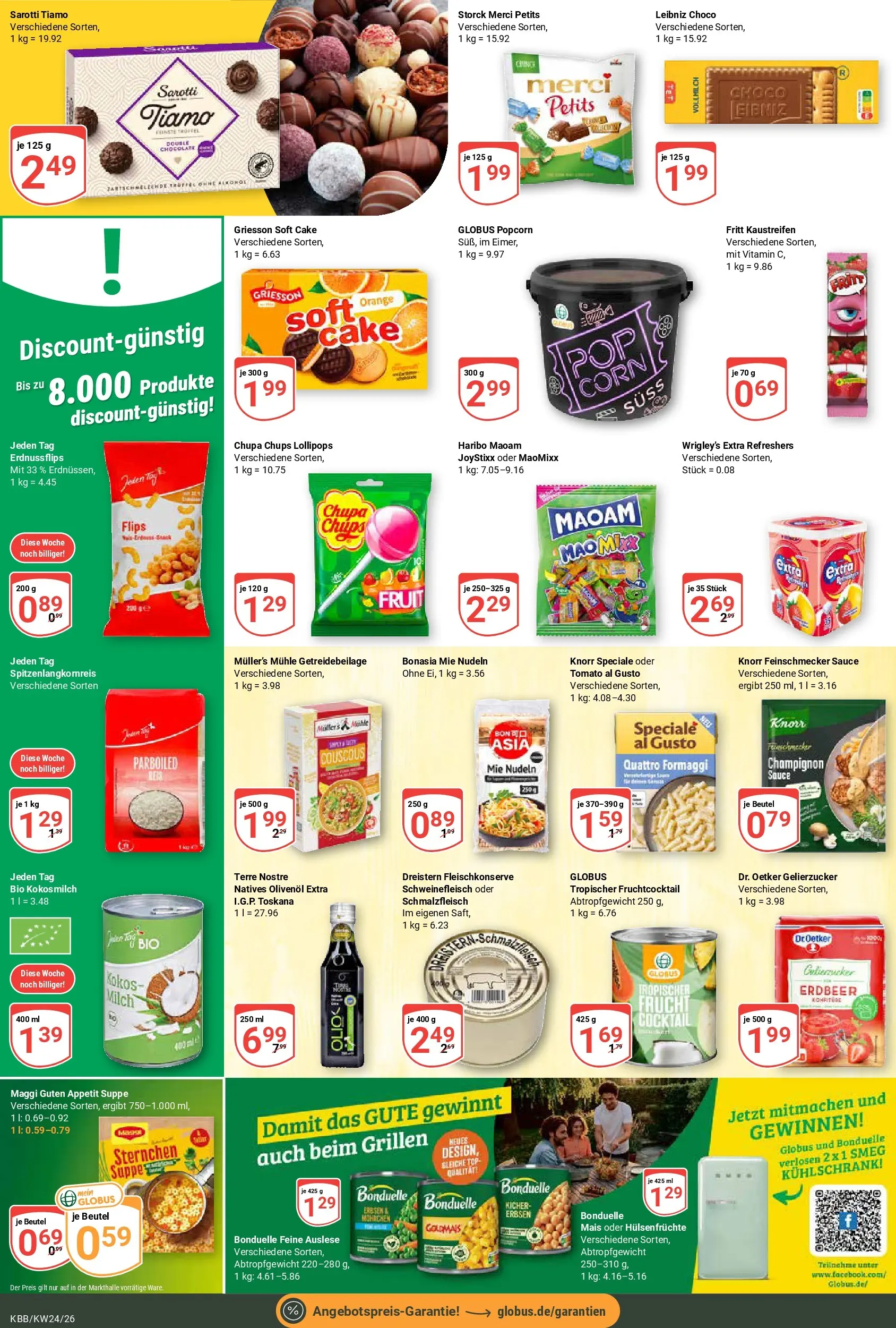 Globus Prospekt Koblenz-Bubenheim (ab 08.06.2026) » Angebote online | Seite: 17 | Produkte: Top, Gelierzucker, Maggi, Olivenol