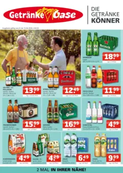 Angebote - Getränke Oase: Getränkeangebote ab 07.06.2026 gültig Angebote - Getränke Oase: Getränkeangebote ab 07.06.2026 gültig