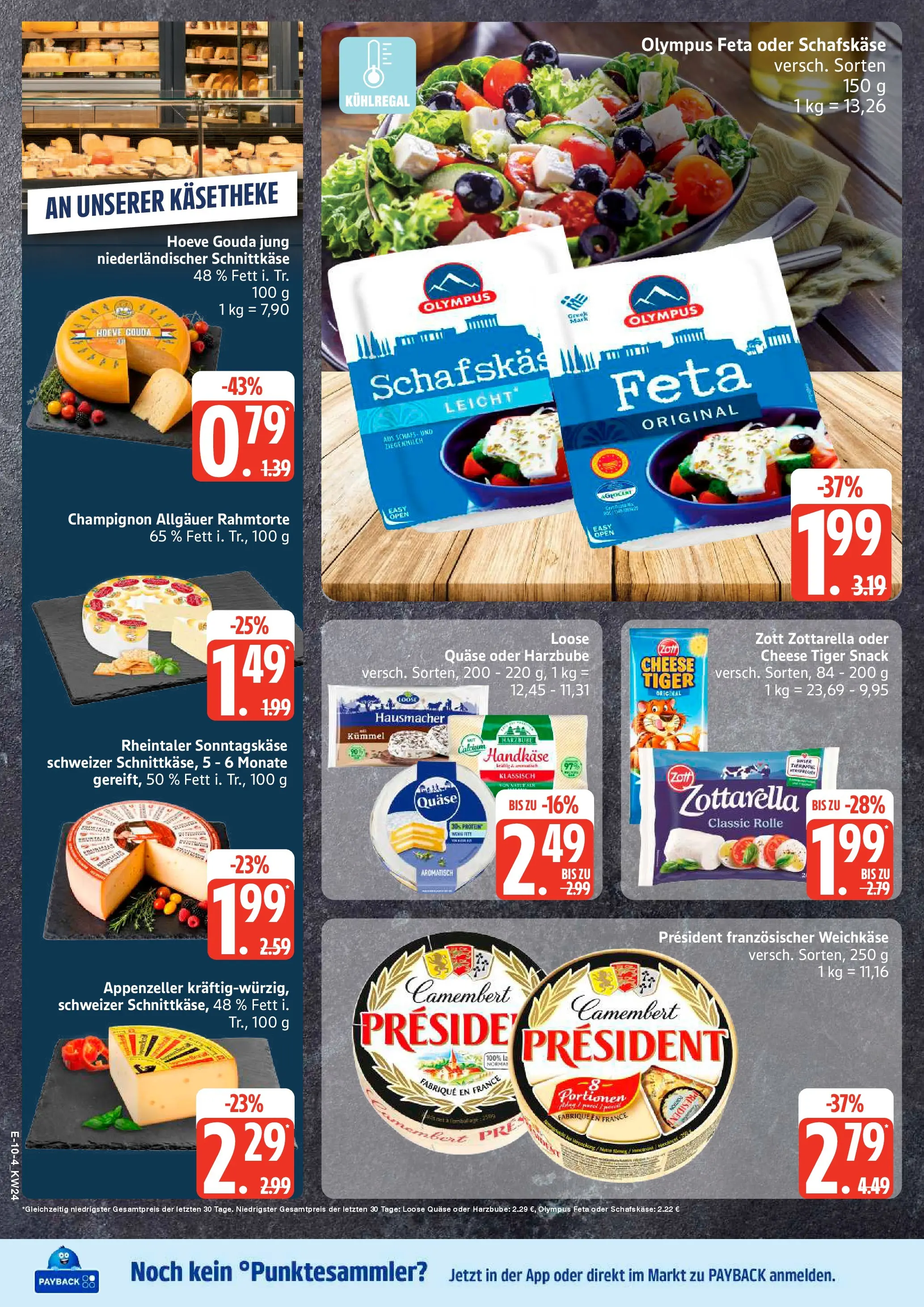 Marktkauf Prospekt Grevesmühlen (ab 08.06.2026) » Angebote online | Seite: 10 | Produkte: Feta, Gouda, Schafskase