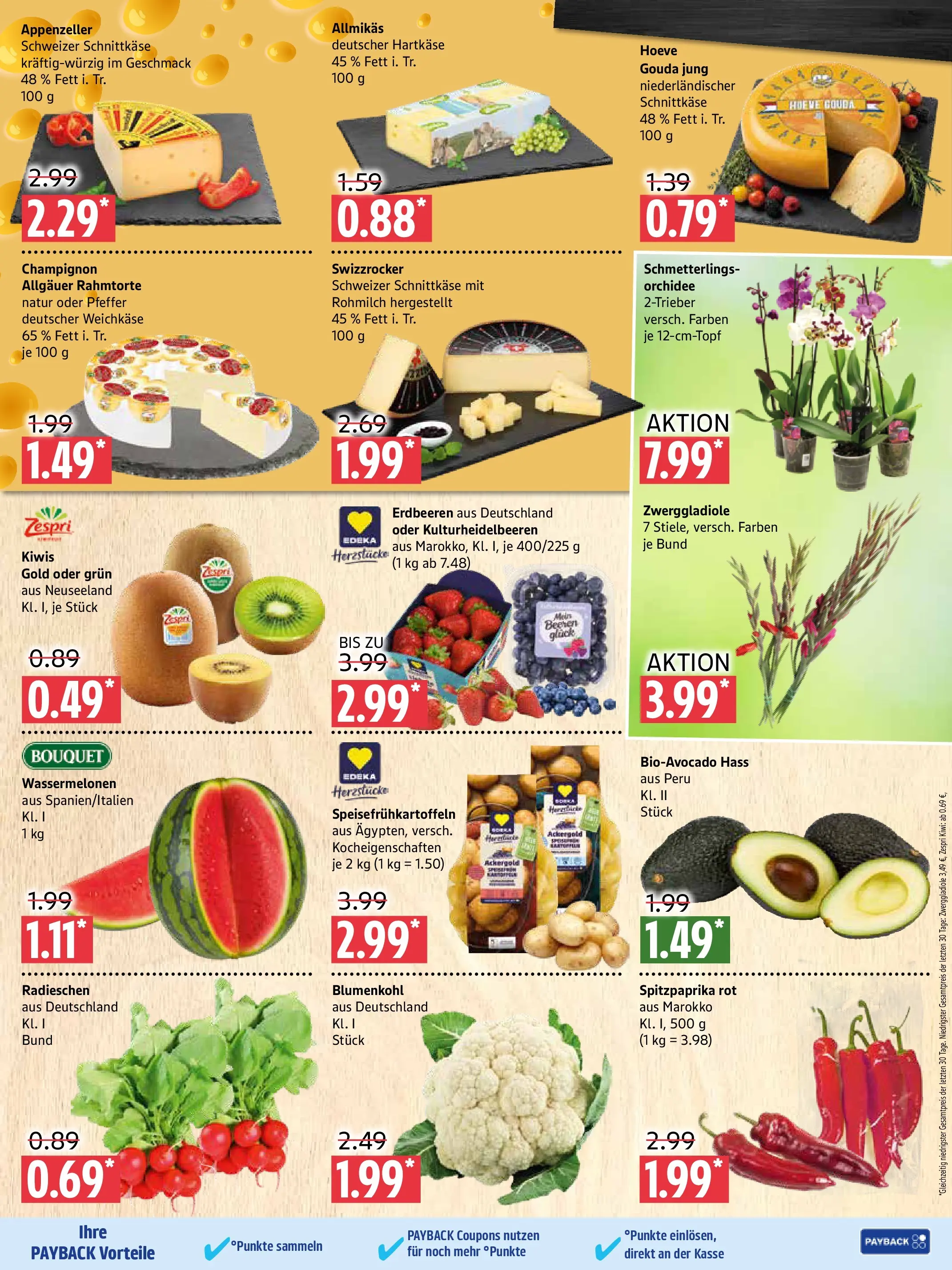 Marktkauf Prospekt Prenzlau (ab 08.06.2026) » Angebote online | Seite: 3 | Produkte: Pfeffer, Blumenkohl, Erdbeeren, Kiwi