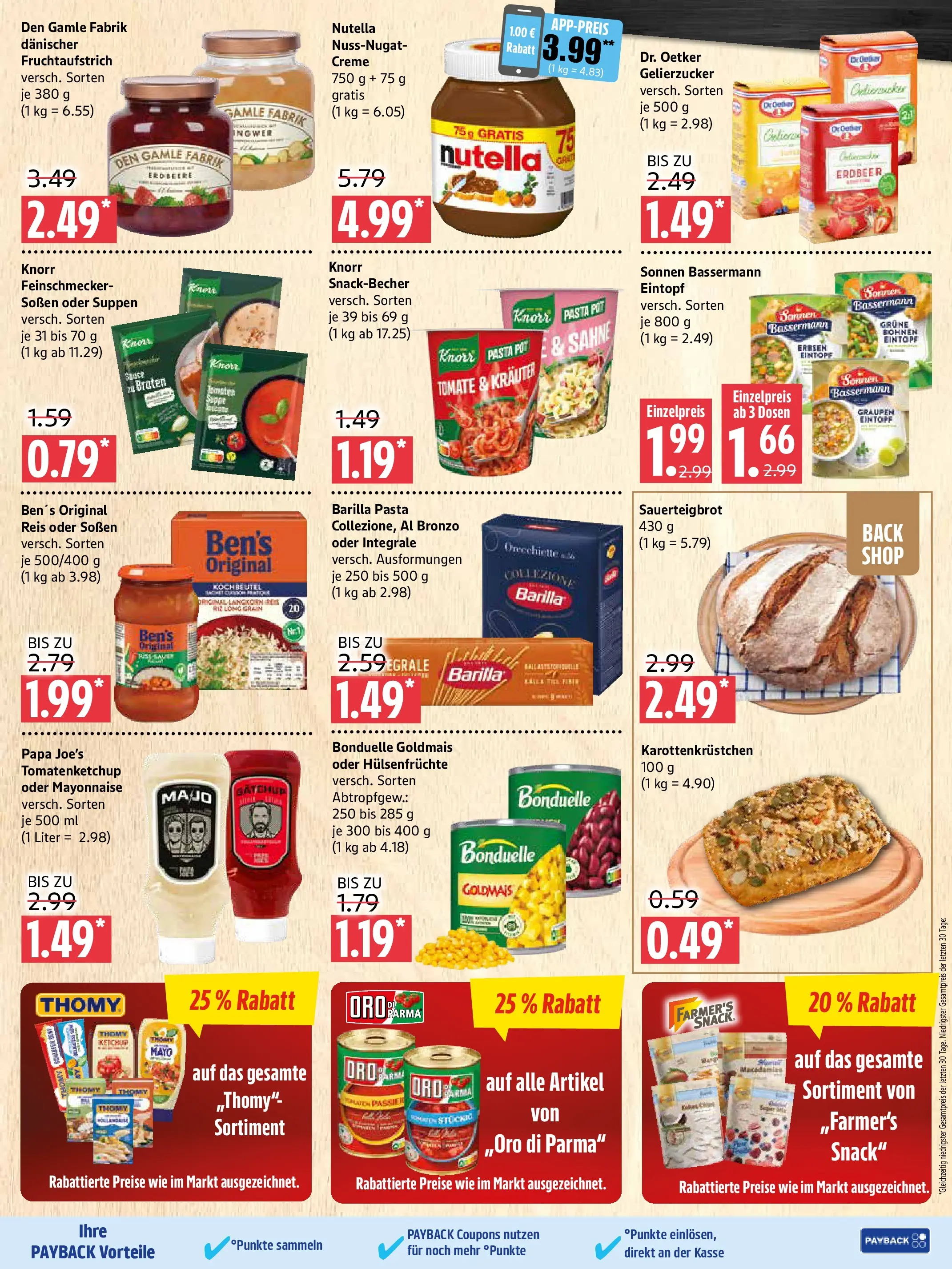 Marktkauf Prospekt Prenzlau (ab 08.06.2026) » Angebote online | Seite: 5 | Produkte: Barilla, Knorr, Nutella, Erbsen
