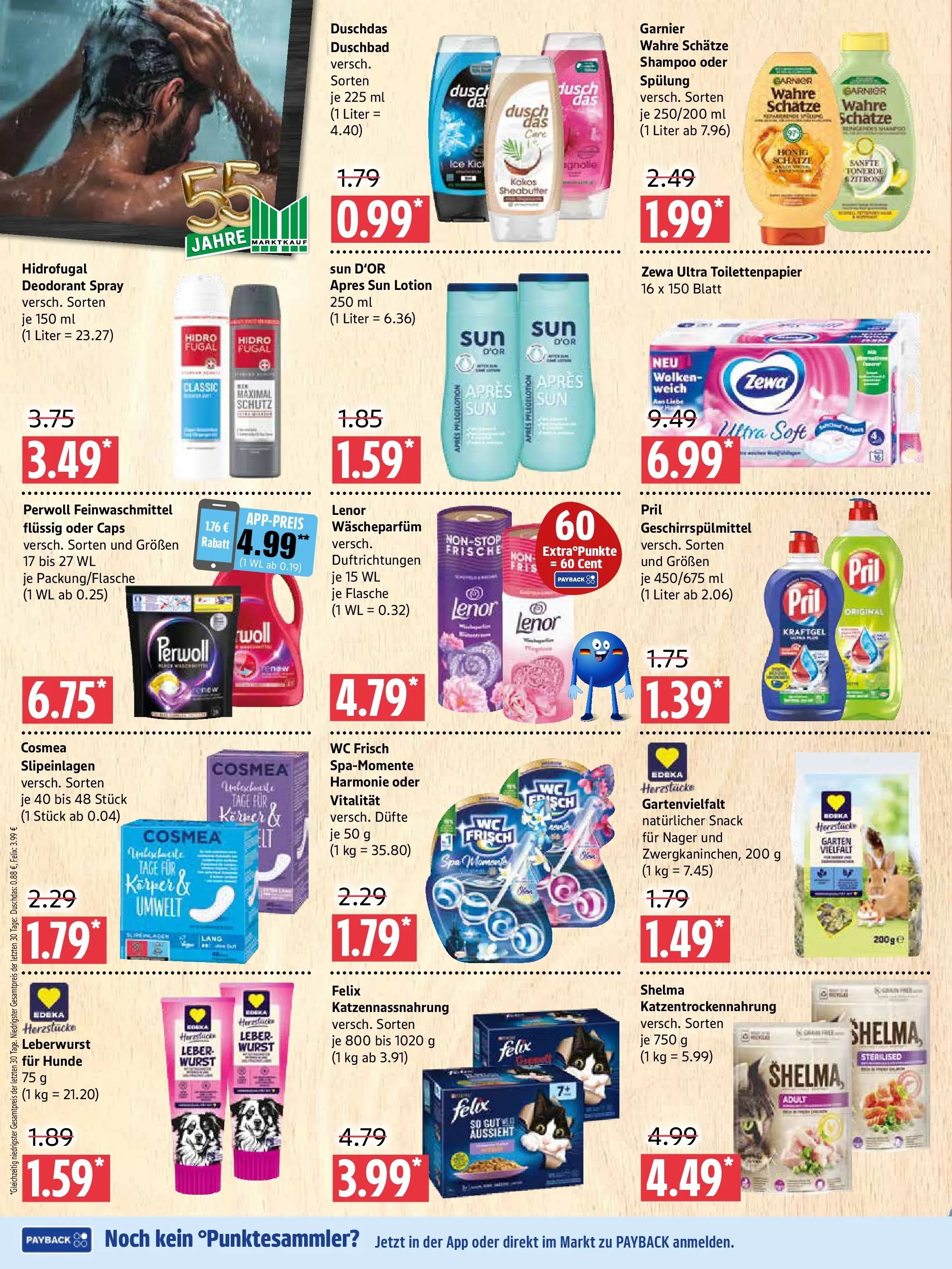 Marktkauf Prospekt Prenzlau (ab 08.06.2026) » Angebote online | Seite: 8 | Produkte: Spülung, Geschirrspülmittel, Wurst, After Sun