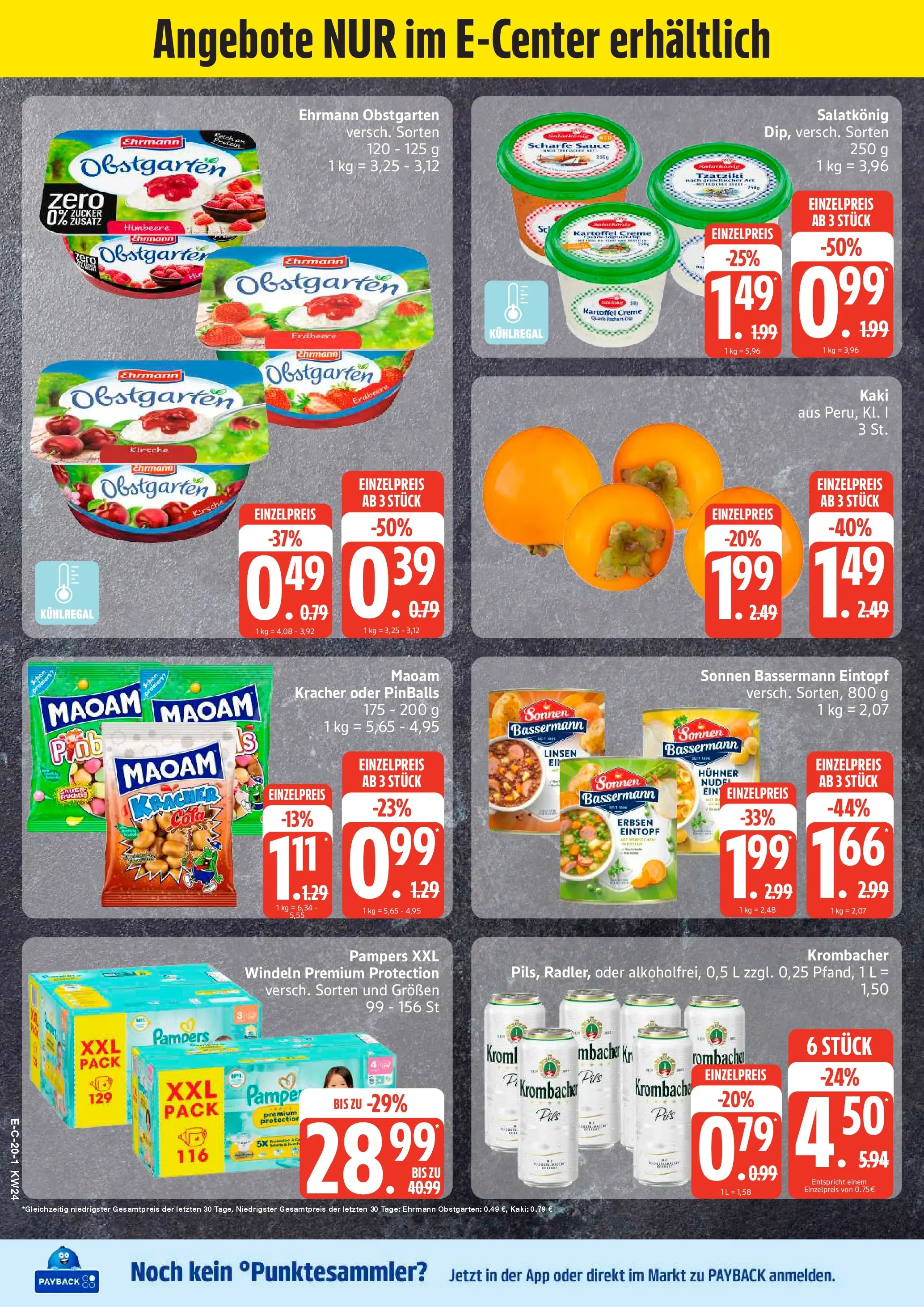 Edeka prospekt Hamburg (ab 08.06.2026) » Angebote Online | Seite: 26 | Produkte: Pils, Pampers, Creme, Erbsen