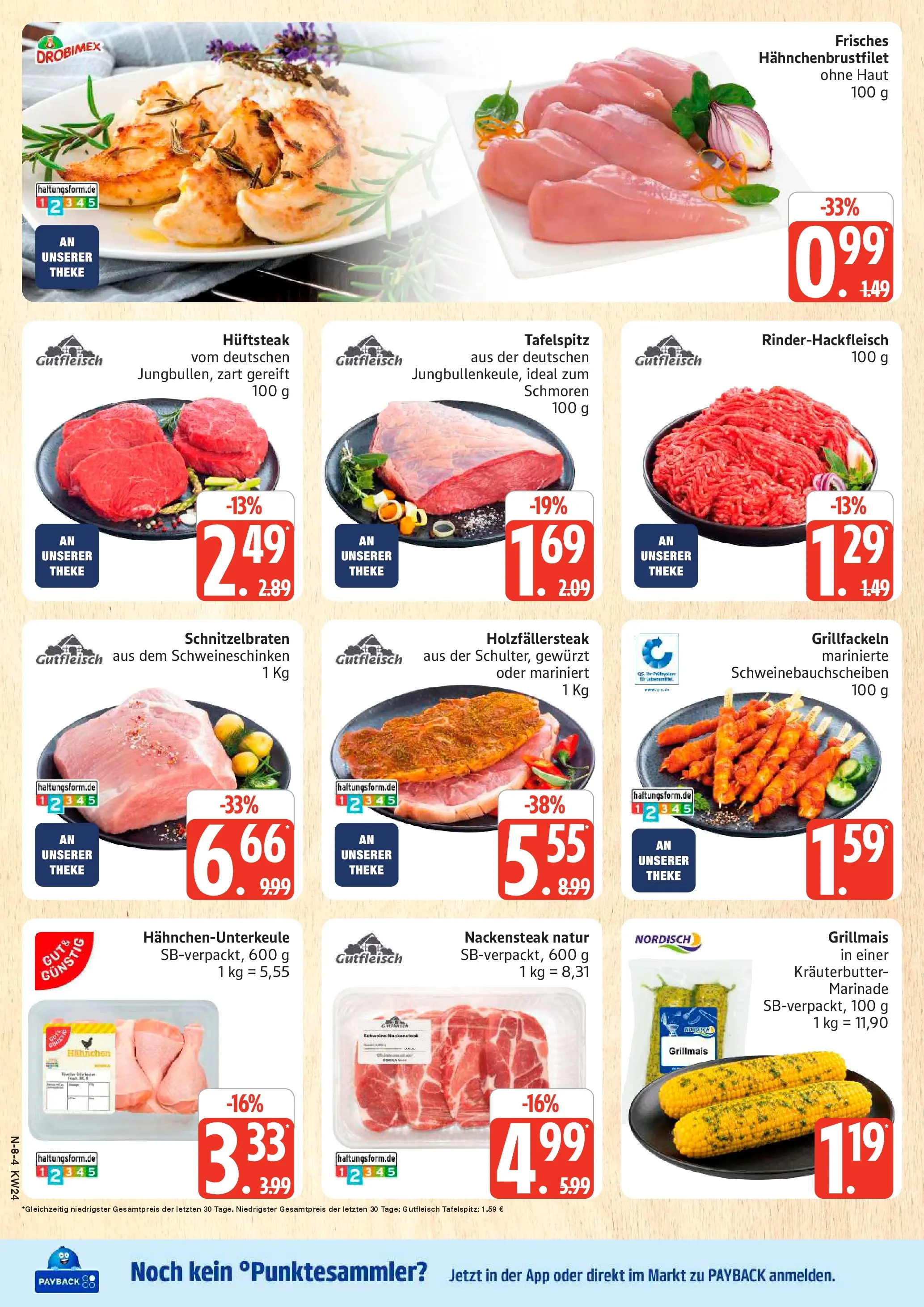 Marktkauf Prospekt Neuenkirchen (ab 08.06.2026) » Angebote online | Seite: 8 | Produkte: Tafelspitz, Theke, Schnitzel, Steak