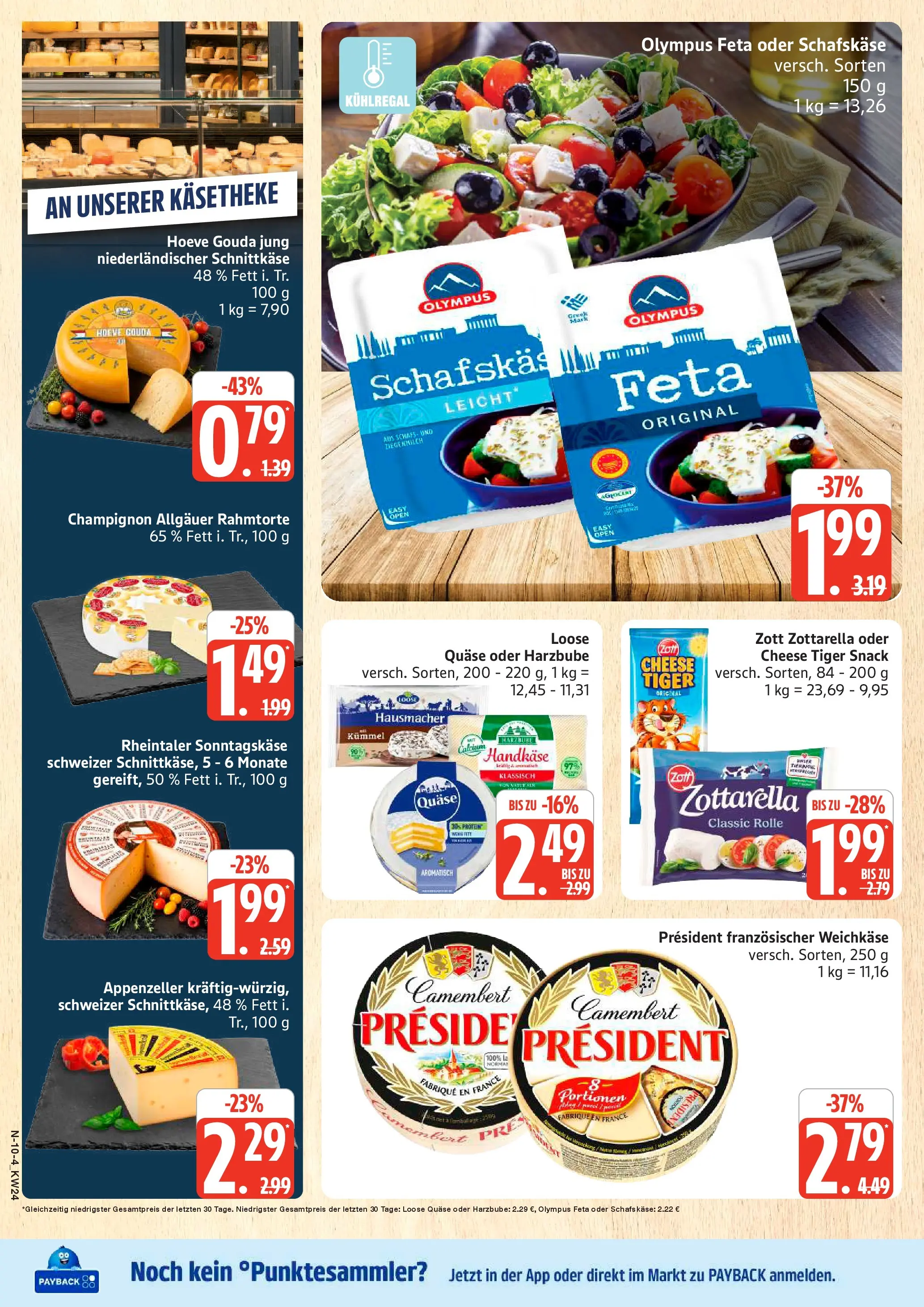 Marktkauf Prospekt Neuenkirchen (ab 08.06.2026) » Angebote online | Seite: 10 | Produkte: Feta, Gouda, Schafskase