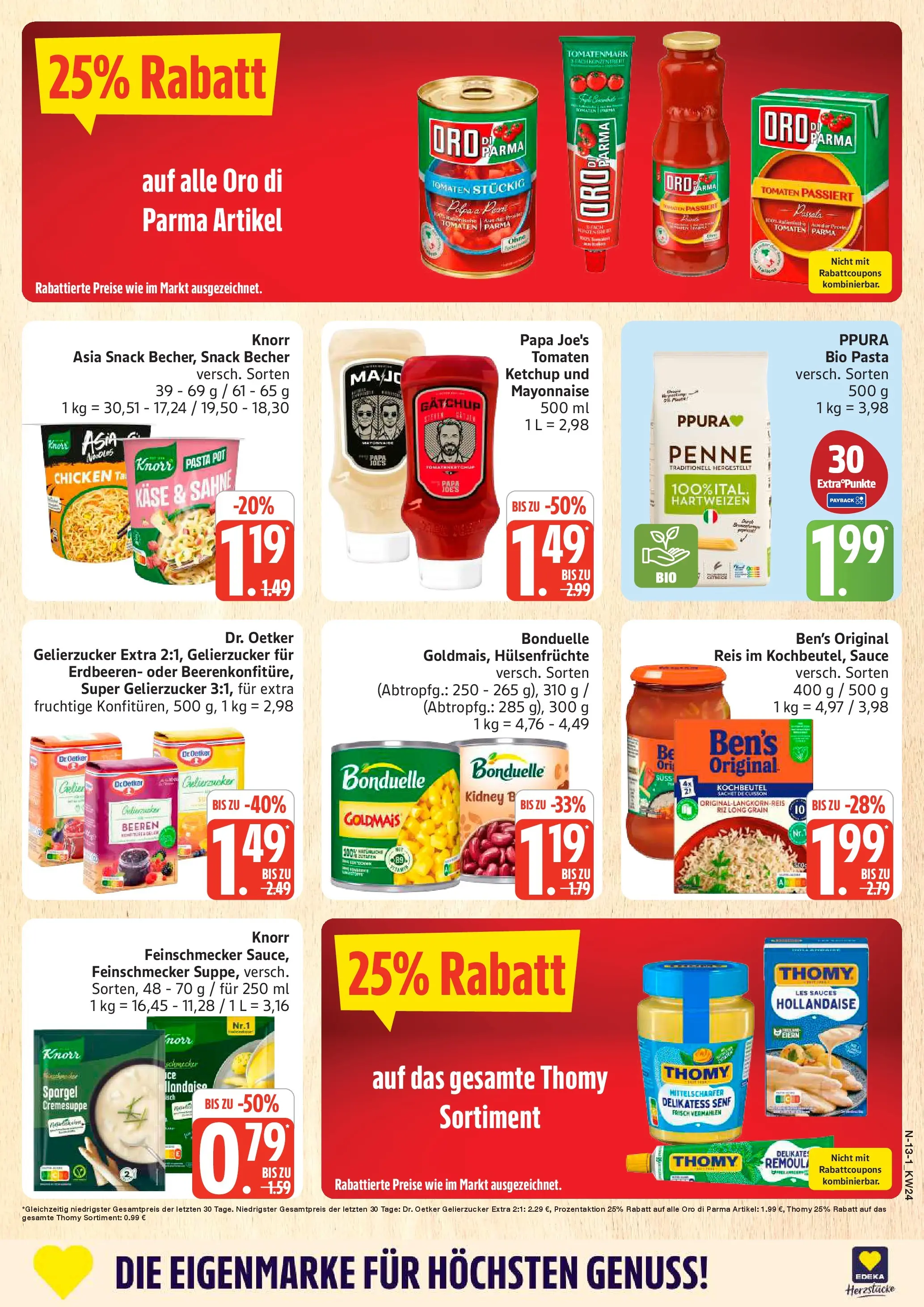 Marktkauf Prospekt Cuxhaven (ab 08.06.2026) » Angebote online | Seite: 13 | Produkte: Tomaten, Oro di parma, Pasta, Erdbeeren