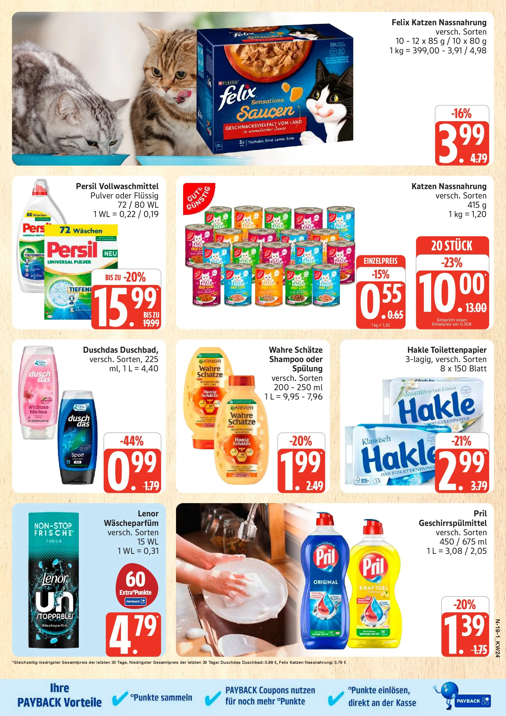 Marktkauf Prospekt Cuxhaven (ab 08.06.2026) » Angebote online | Seite: 19 | Produkte: Lenor, Duschdas, Shower Gel, Toilettenpapier