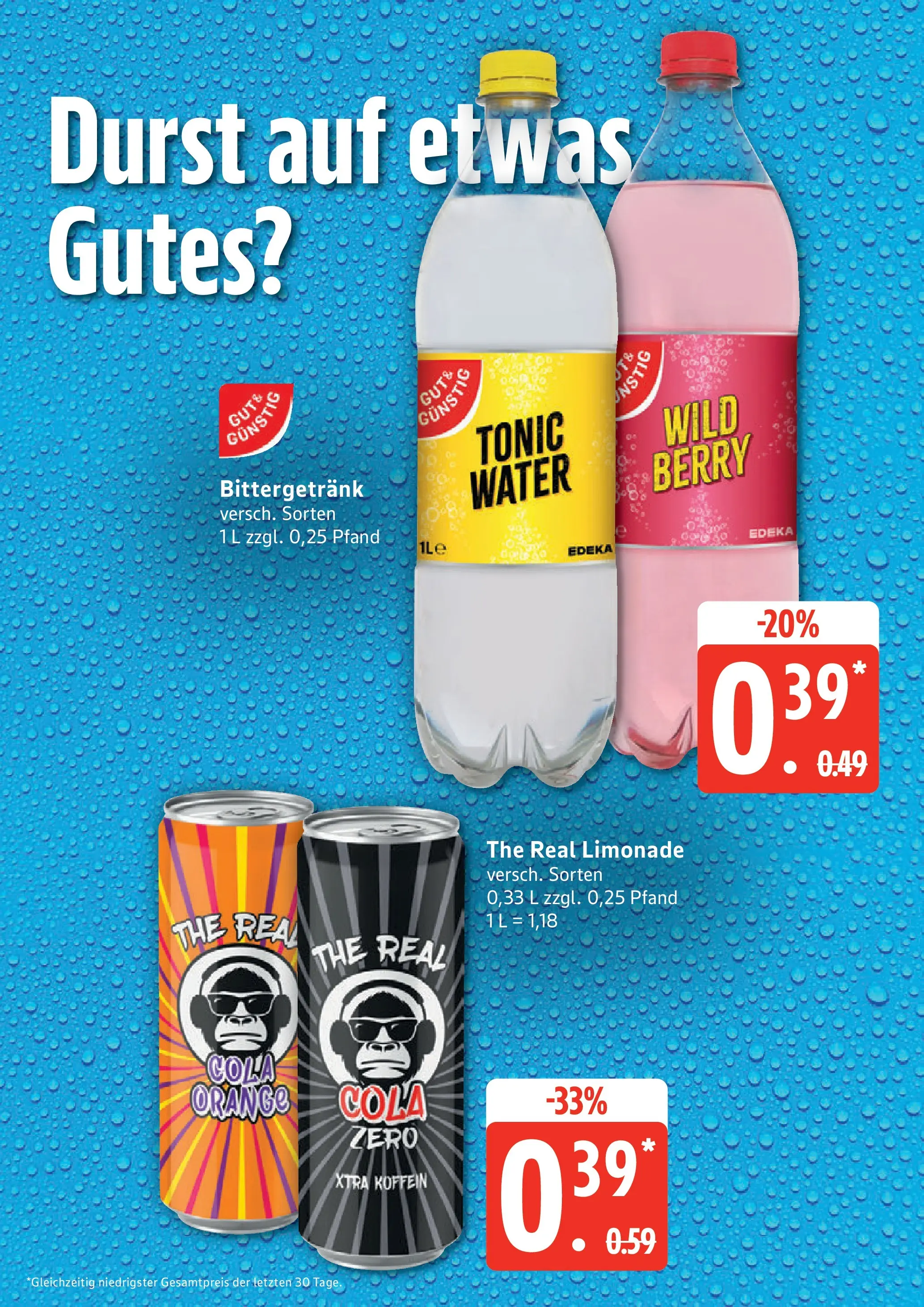 Edeka Prospekt Hamburg (ab 08.06.2026) » Angebote Online | Seite: 7 | Produkte: Cola, Limonade