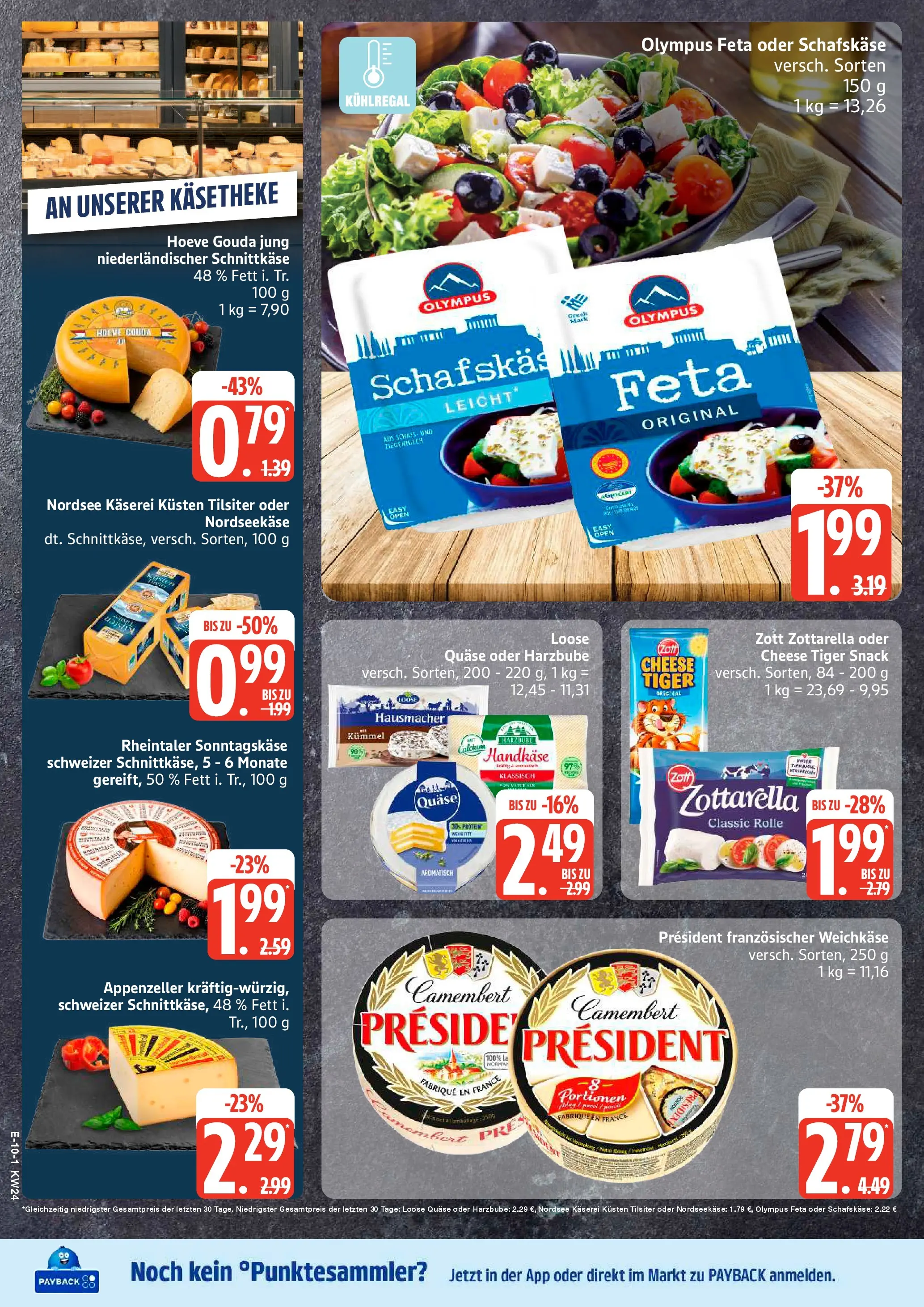 Edeka Prospekt Hamburg (ab 08.06.2026) » Angebote Online | Seite: 14 | Produkte: Feta, Gouda, Schafskase