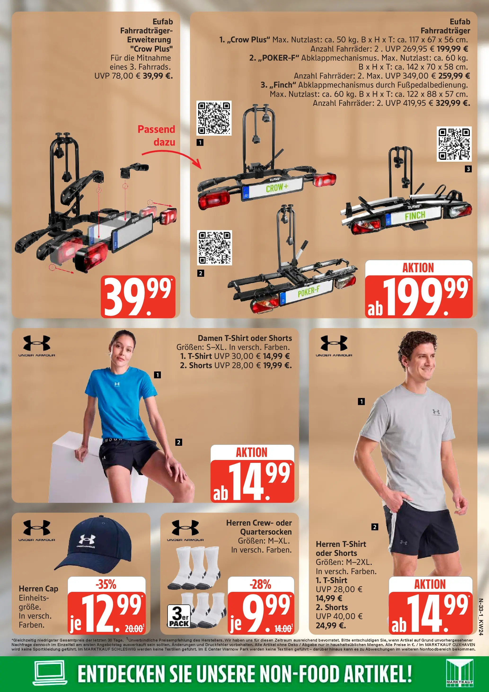 Marktkauf Prospekt Cuxhaven (ab 08.06.2026) » Angebote online | Seite: 33 | Produkte: T-Shirt