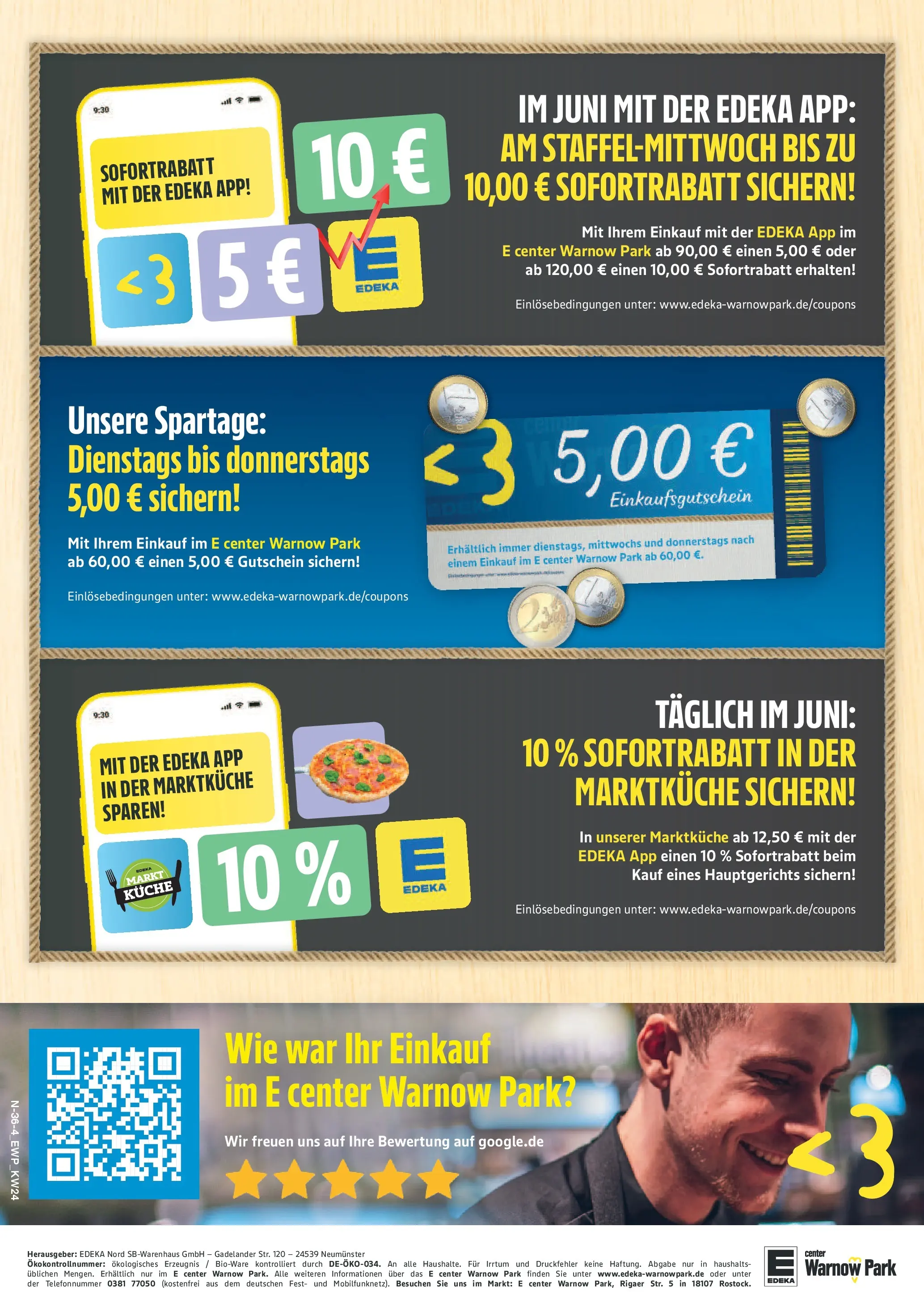 Edeka prospekt Rostock (ab 08.06.2026) » Angebote Online | Seite: 36