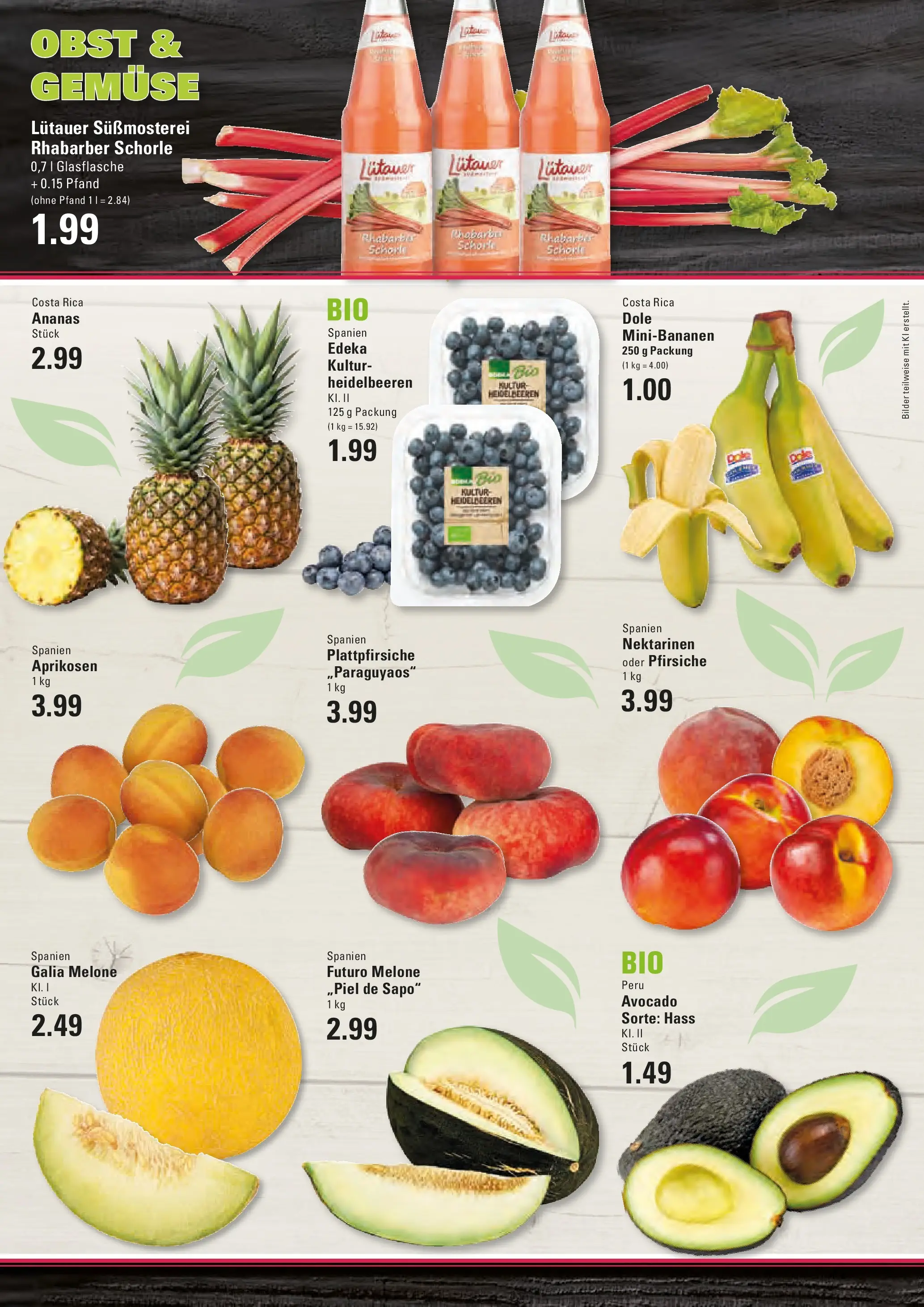 Marktkauf Prospekt Stade (ab 08.06.2026) » Angebote online | Seite: 2 | Produkte: Heidelbeeren, Avocado, Bilder, Rhabarber