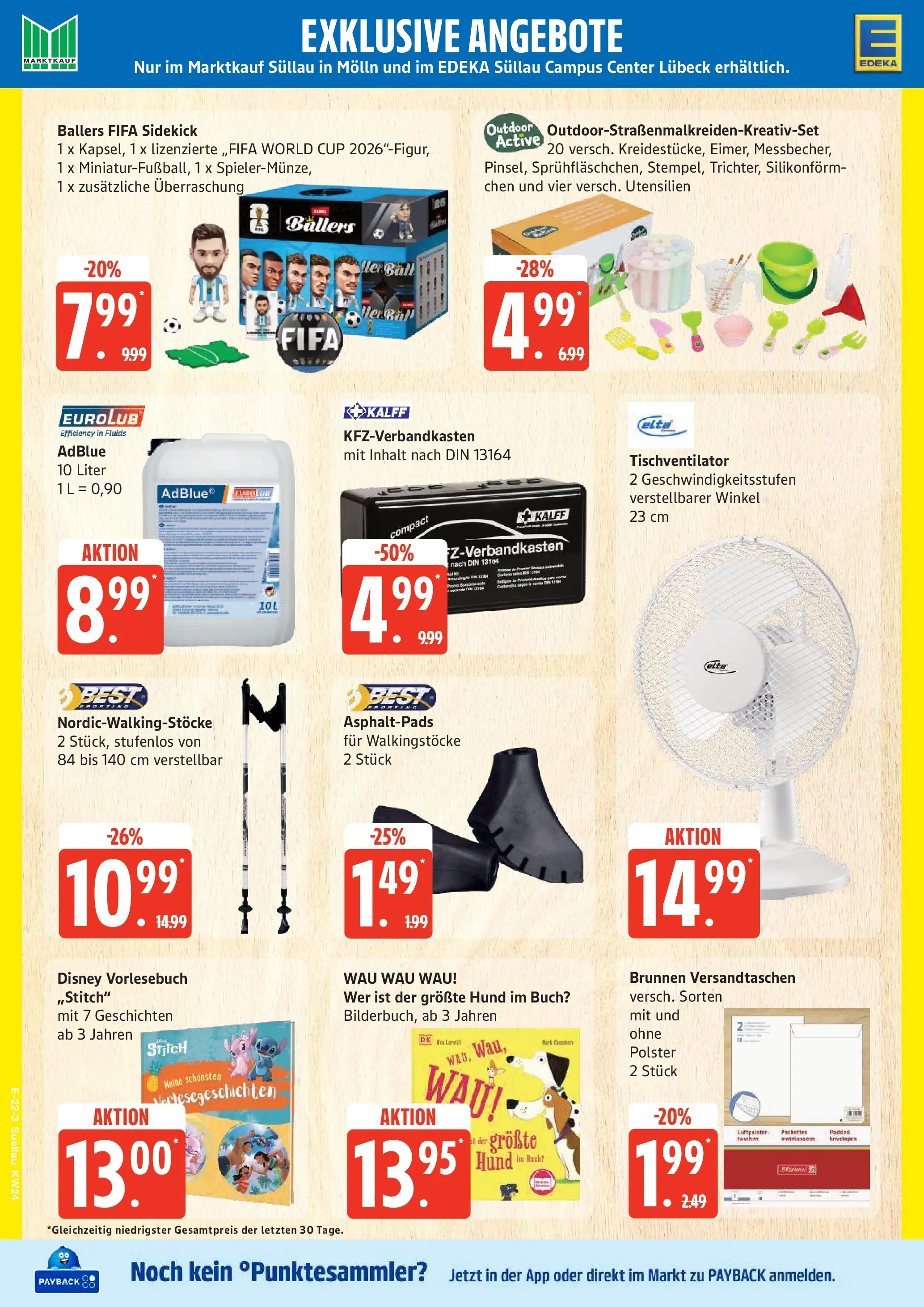 Edeka prospekt Ratzeburg (ab 08.06.2026) » Angebote Online | Seite: 28 | Produkte: Walking