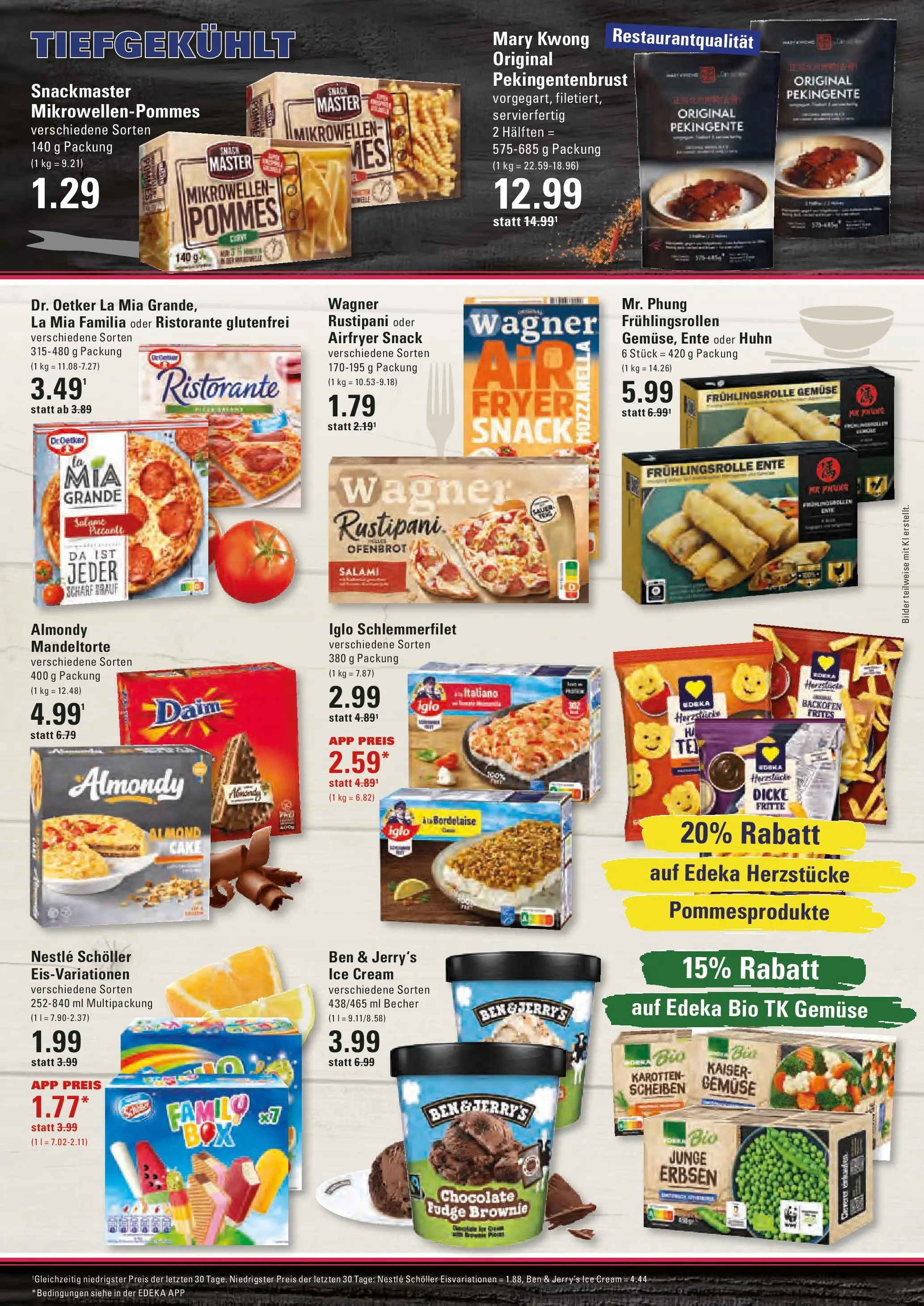 Marktkauf Prospekt Stade (ab 08.06.2026) » Angebote online | Seite: 10 | Produkte: Pommes, Ben & Jerry's, Ente, Iglo schlemmerfilet