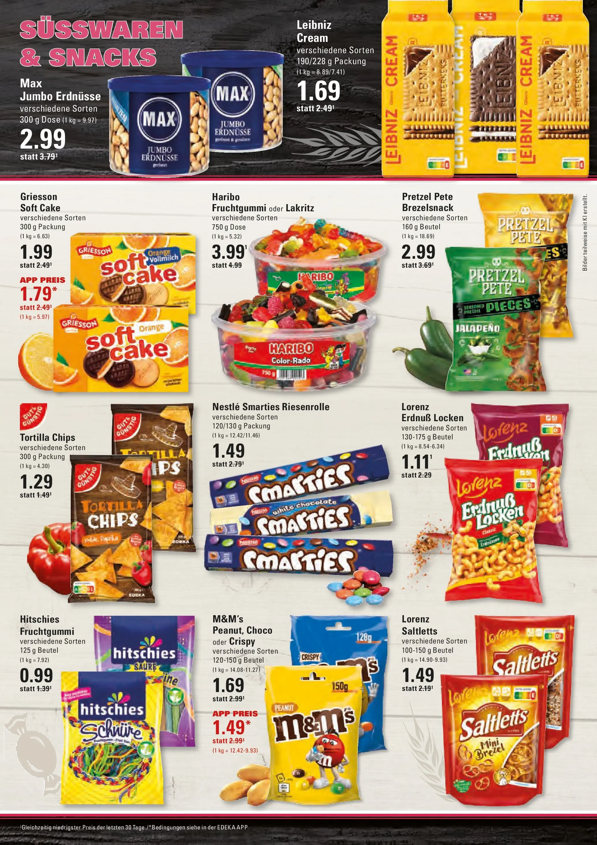 Marktkauf Prospekt Stade (ab 08.06.2026) » Angebote online | Seite: 11 | Produkte: Erdnüsse, Haribo, M&M's, Chips