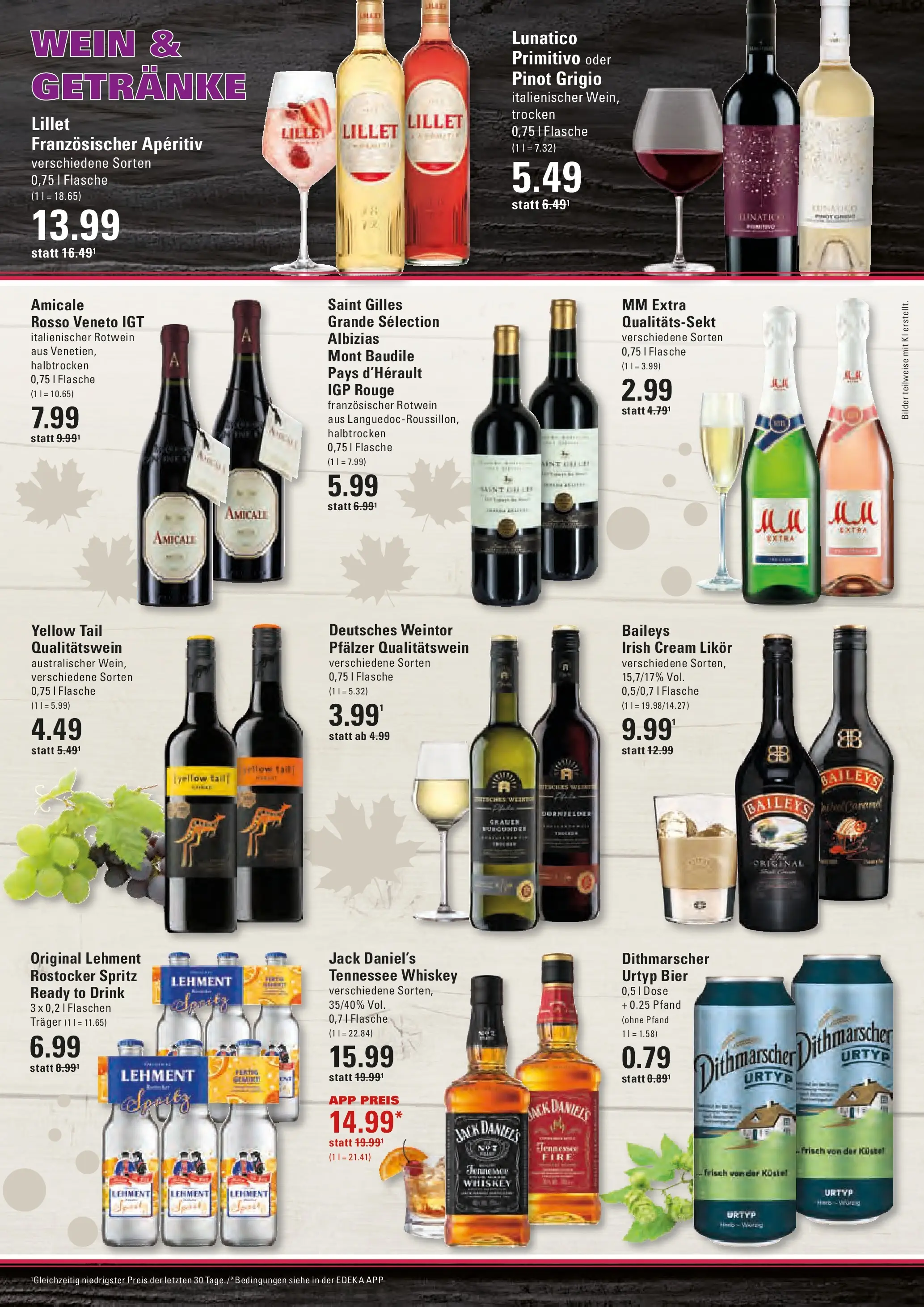 Marktkauf Prospekt Stade (ab 08.06.2026) » Angebote online | Seite: 15 | Produkte: Bier, Rotwein, Lillet, Bilder