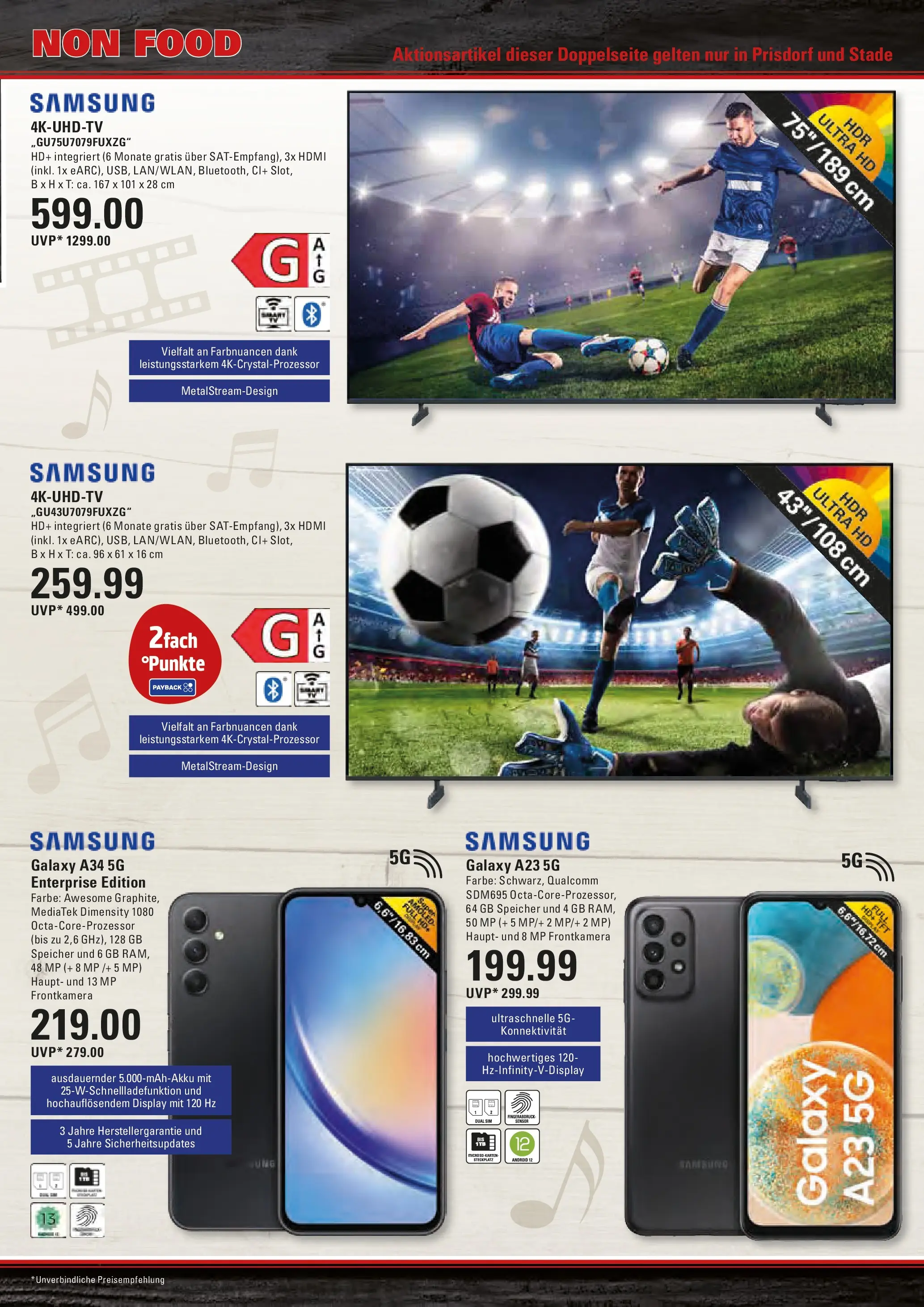 Marktkauf Prospekt Stade (ab 08.06.2026) » Angebote online | Seite: 17 | Produkte: Samsung