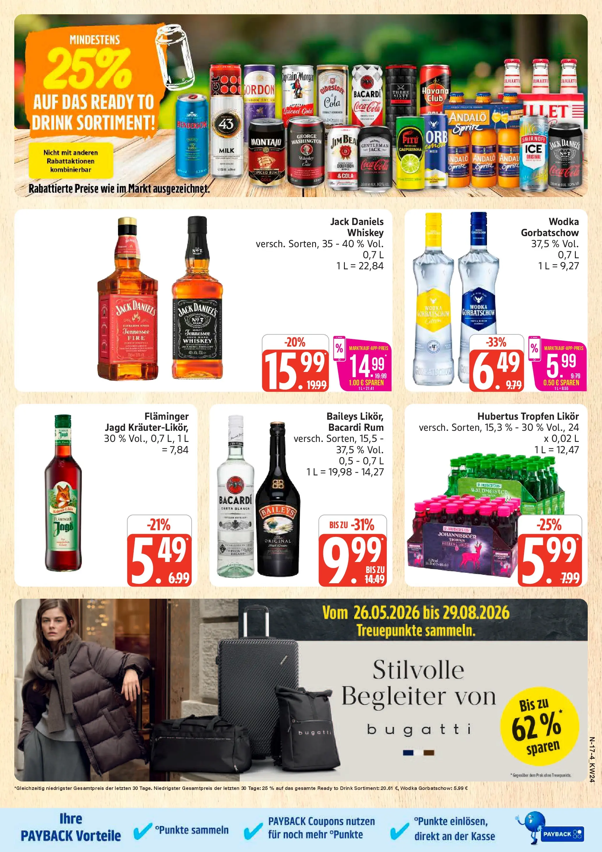Marktkauf Prospekt Neuenkirchen (ab 08.06.2026) » Angebote online | Seite: 17 | Produkte: Fanta, Cola, Smirnoff, Whiskey