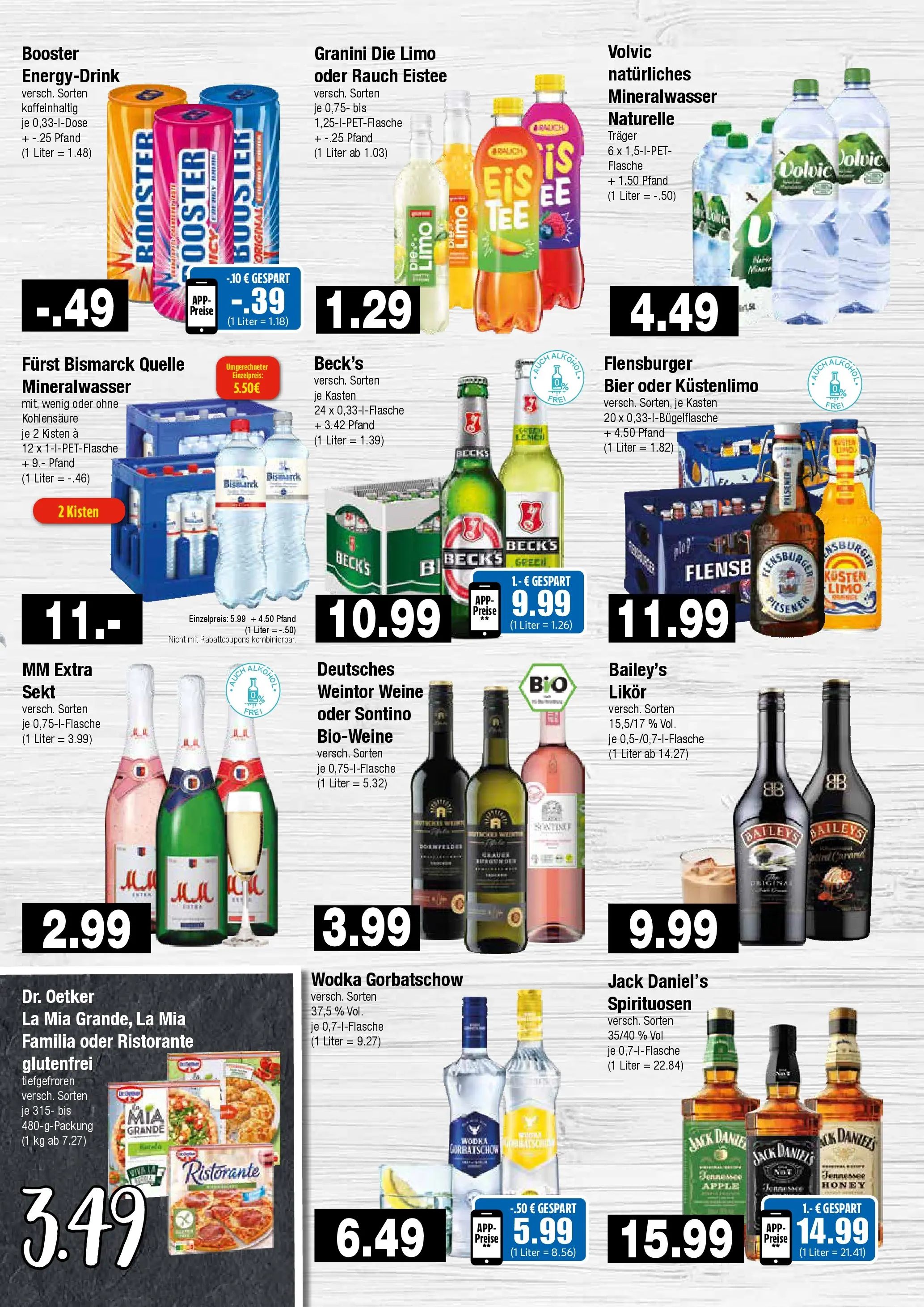 Edeka prospekt Hamburg (ab 08.06.2026) » Angebote Online | Seite: 7 | Produkte: Ristorante, Jack Daniel's, Vodka, Volvic