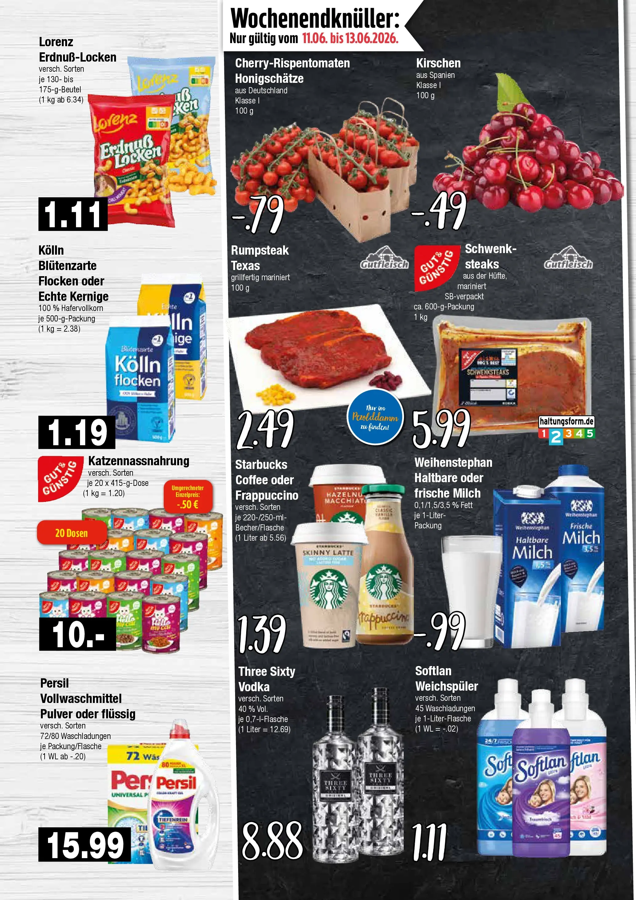 Edeka prospekt Hamburg (ab 08.06.2026) » Angebote Online | Seite: 10 | Produkte: Kirschen, Vodka, Steak, Persil