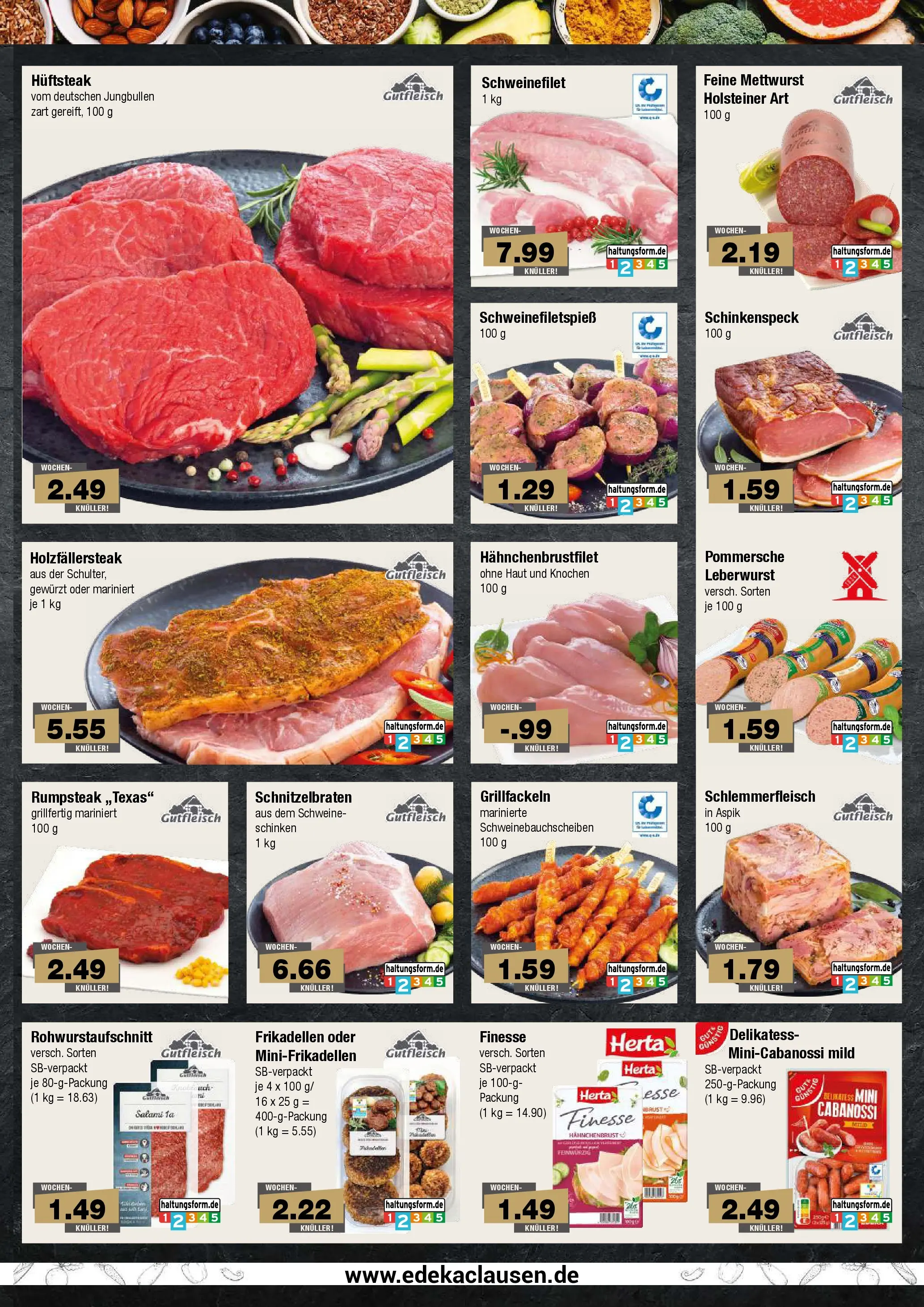 Edeka prospekt Hamburg (ab 08.06.2026) » Angebote Online | Seite: 3 | Produkte: Schnitzel, Schweinefilet, Steak, Hahnchenbrust