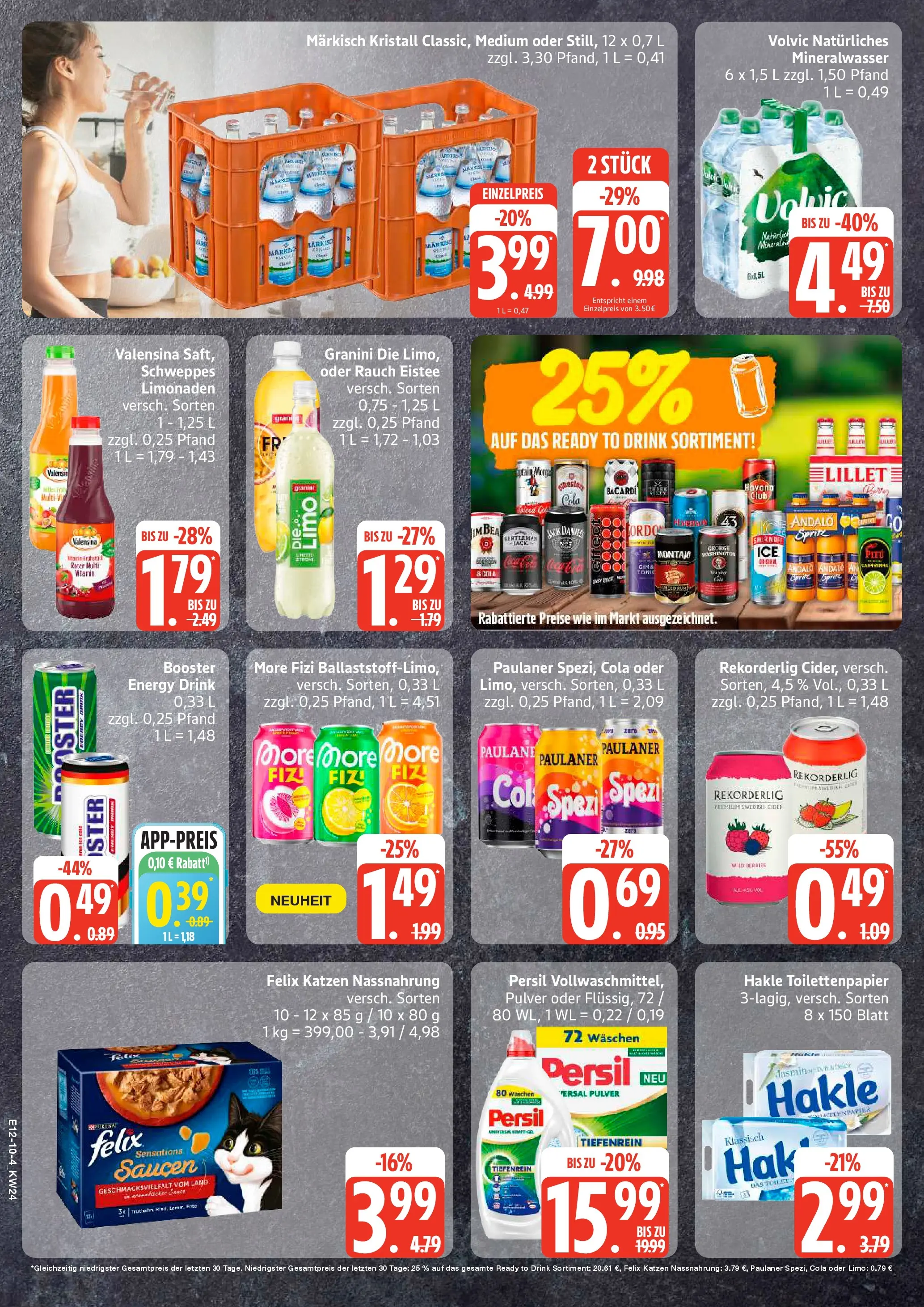Edeka prospekt Rostock-Gehlsdorf (ab 08.06.2026) » Angebote Online | Seite: 10 | Produkte: Sprite, Energy, Paulaner, Toilettenpapier