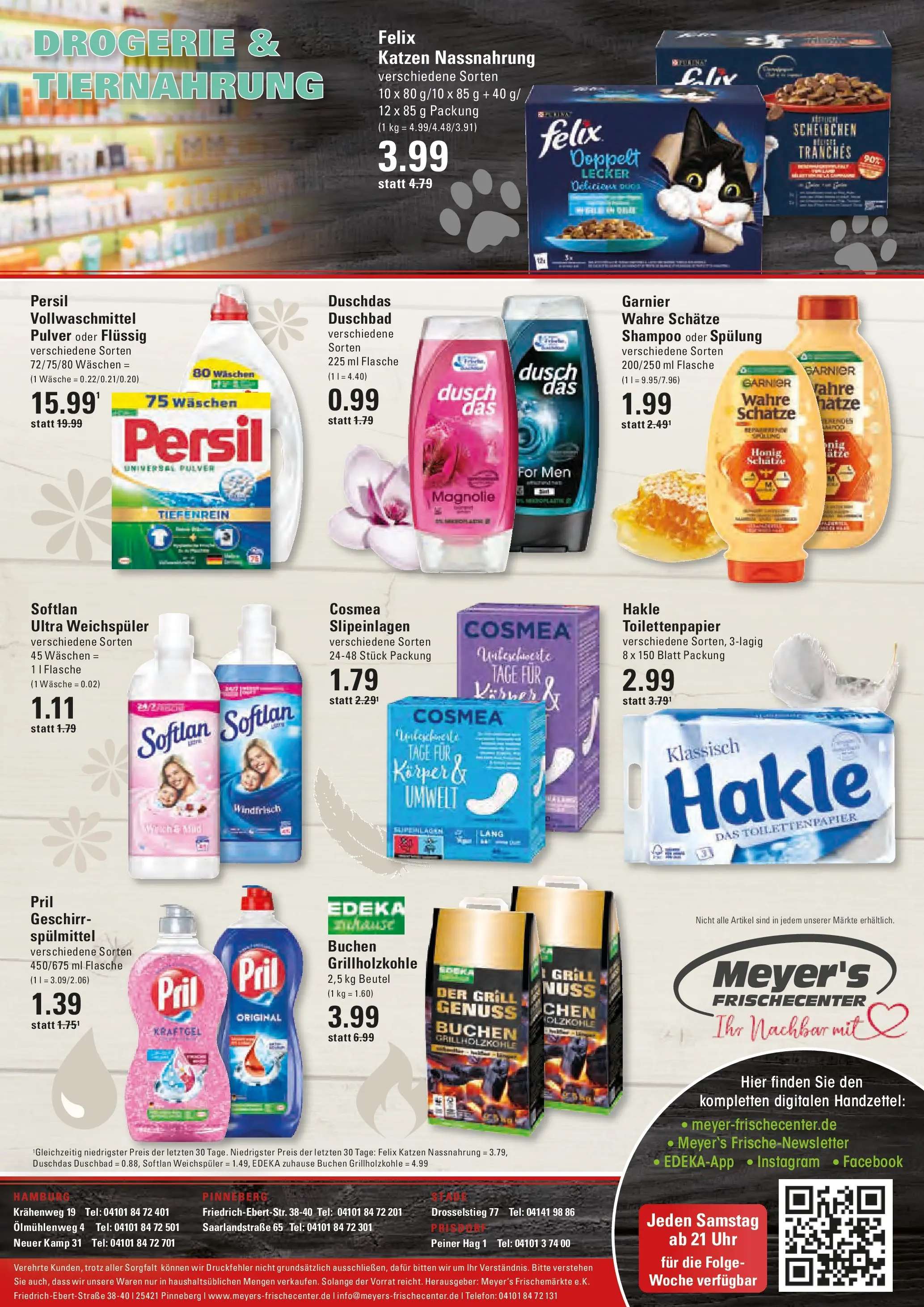 Edeka prospekt Hamburg (ab 08.06.2026) » Angebote Online | Seite: 16 | Produkte: Shampoo, Geschirrspülmittel, Uhr, Toilettenpapier