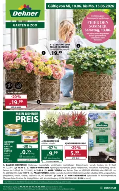 Dehner - Dehner: Garten & Zoo ab 09.06.2026 gültig