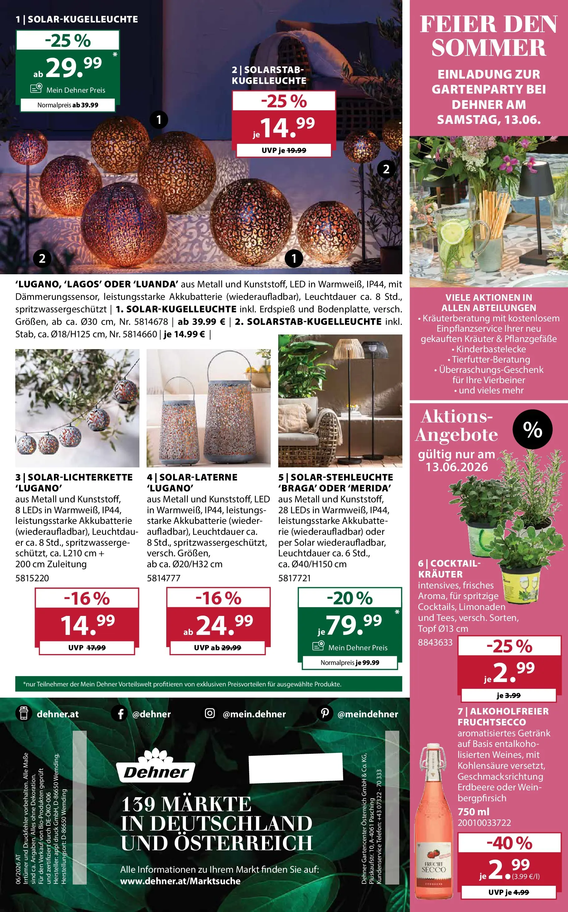 Dehner - Dehner: Garten & Zoo von 09.06.2026 - Aktuelle Angebote | Seite: 16 | Produkte: Wein