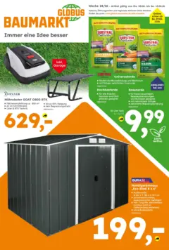 Globus Baumarkt Prospekt Friedberg ab 08.06.2026 gültig