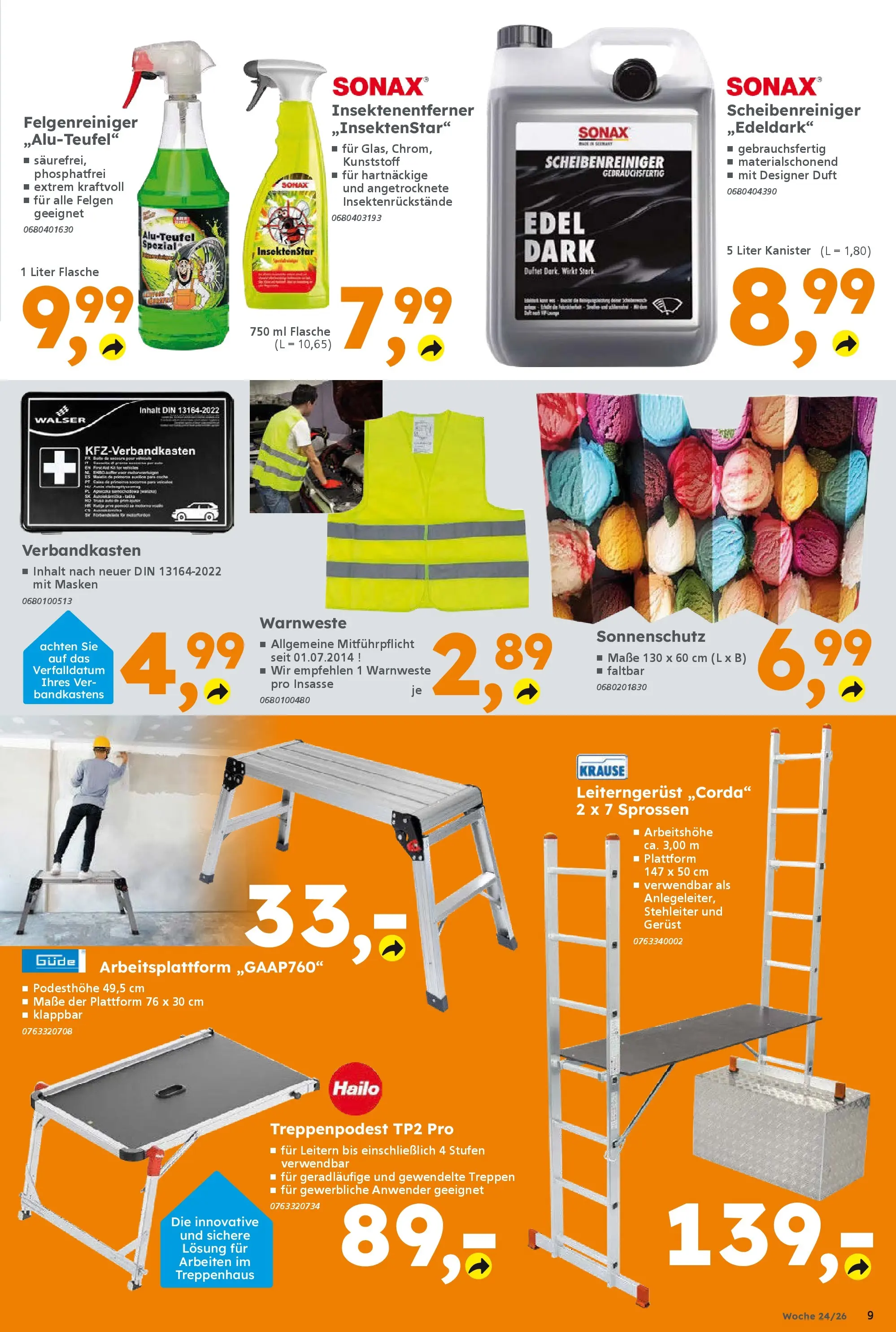 Globus Baumarkt Prospekt Königsbrunn (ab 08.06.2026) zum Blättern | Seite: 9 | Produkte: Duft