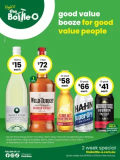 Preview of The Bottle-O - Good Value Booze, For Good Value People 08/06 - valid from 07.06.2026 Preview of The Bottle-O - Good Value Booze, For Good Value People 08/06 - valid from 07.06.2026