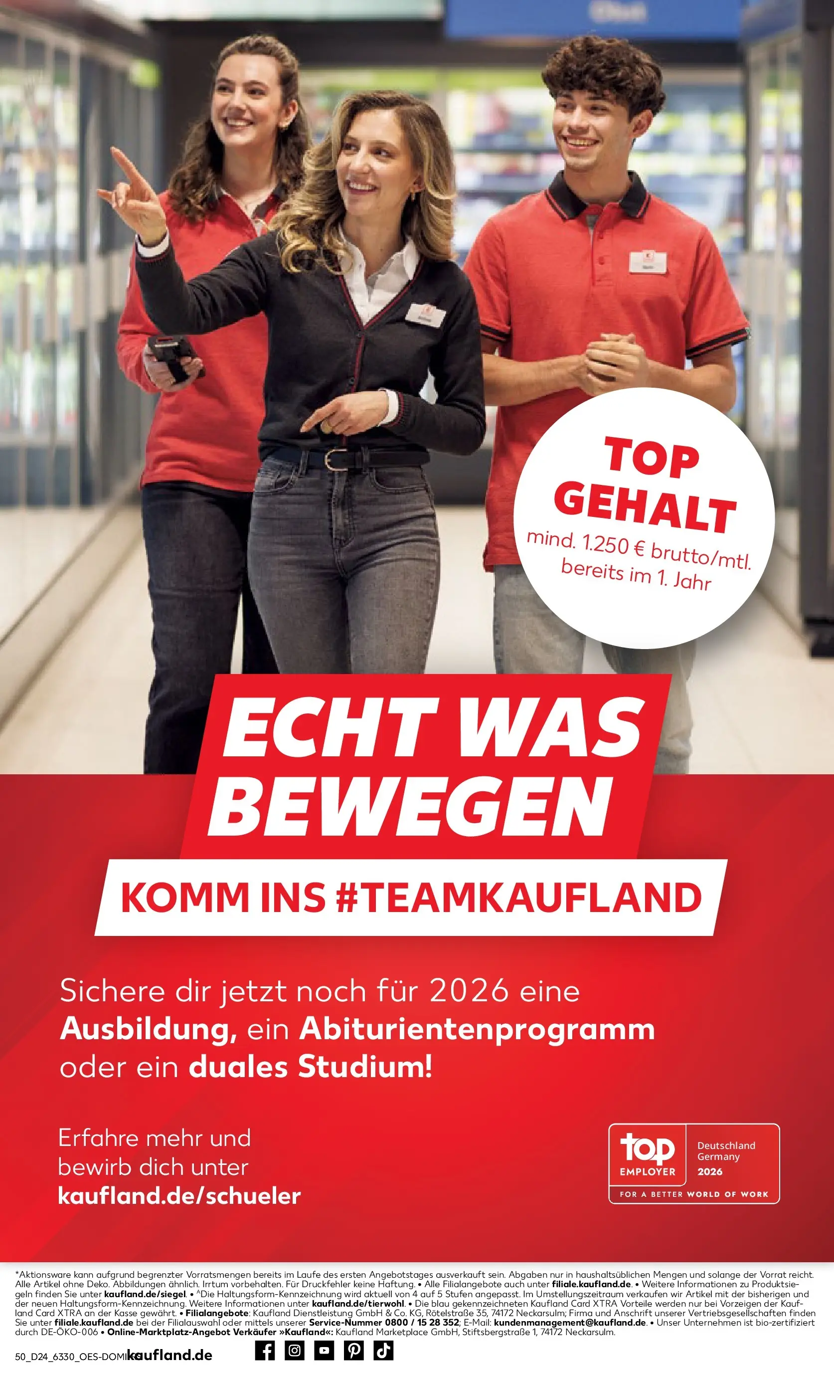 Prospekt Kaufland ab 10.06.2026 » Angebote Online zum Blättern | Seite: 50 | Produkte: Top