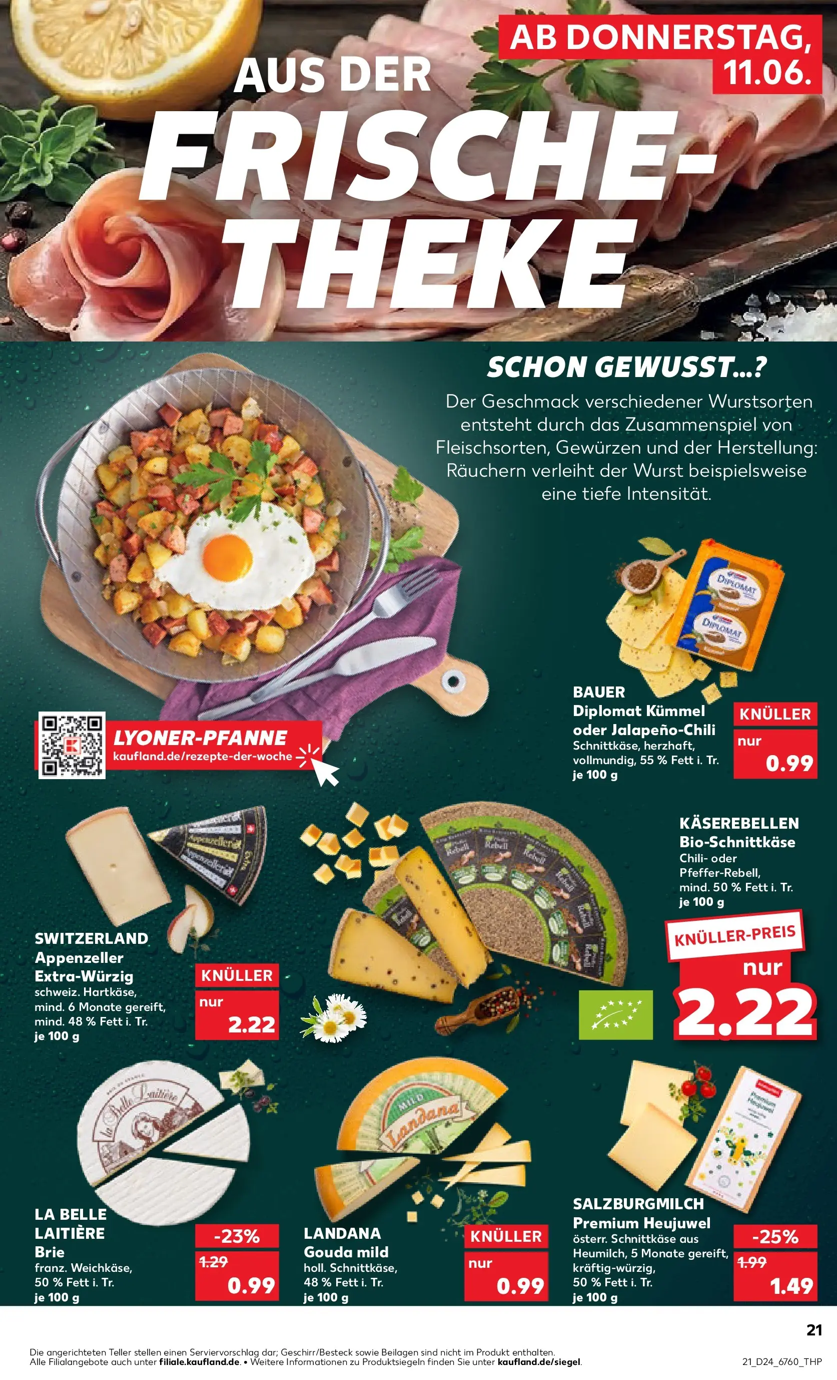Prospekt Kaufland ab 08.06.2026 » Angebote Online zum Blättern | Seite: 30 | Produkte: Theke, Gouda, Kartoffeln, Chili