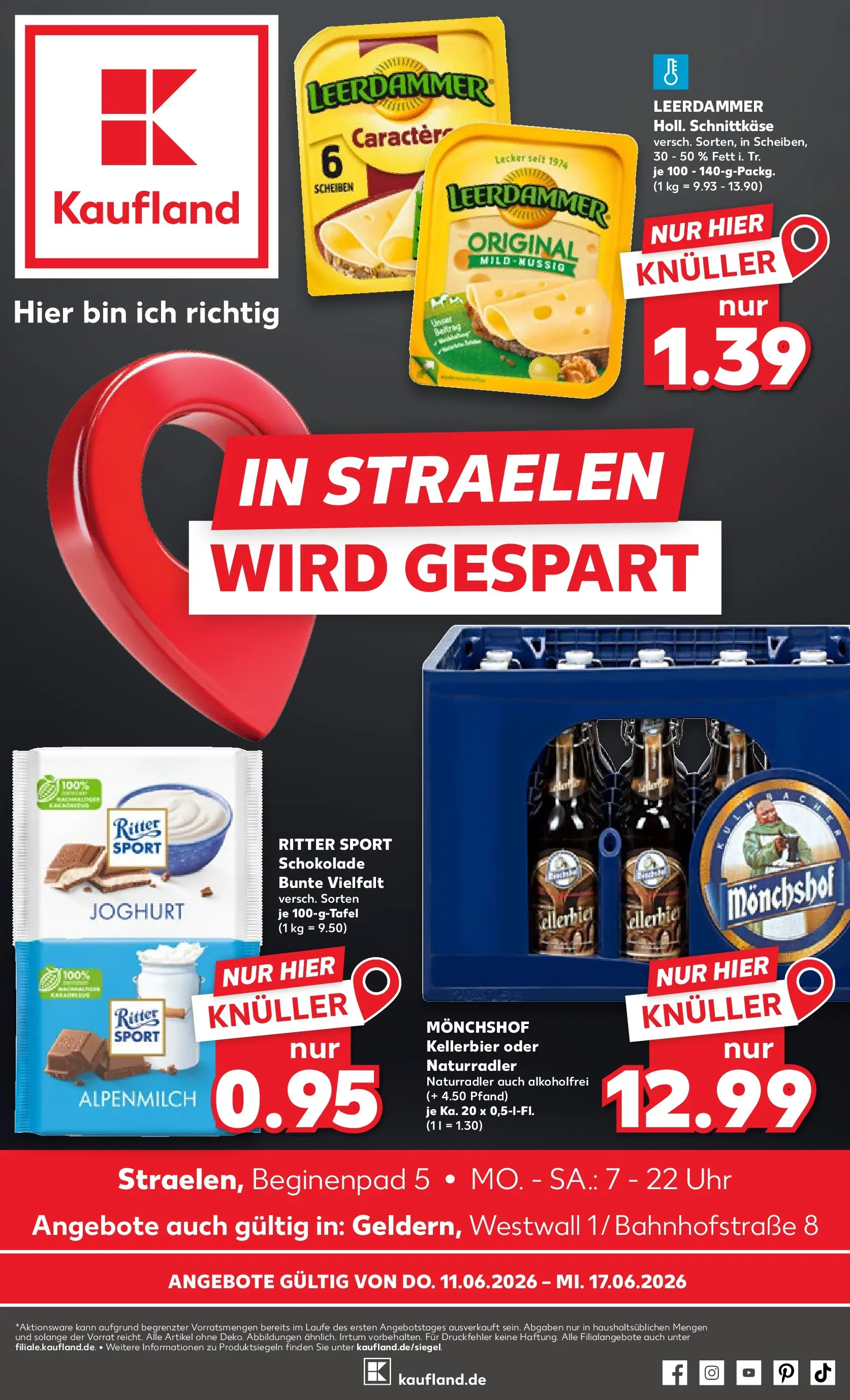 Prospekt Kaufland ab 08.06.2026 ยป Angebote und Werbung Online | Seite: 10 | Produkte: Joghurt, Schokolade, Leerdammer, Uhr Prospekt Kaufland ab 08.06.2026 ยป Angebote Online zum Blรคttern | Seite: 10 | Produkte: Joghurt, Schokolade, Leerdammer, Uhr