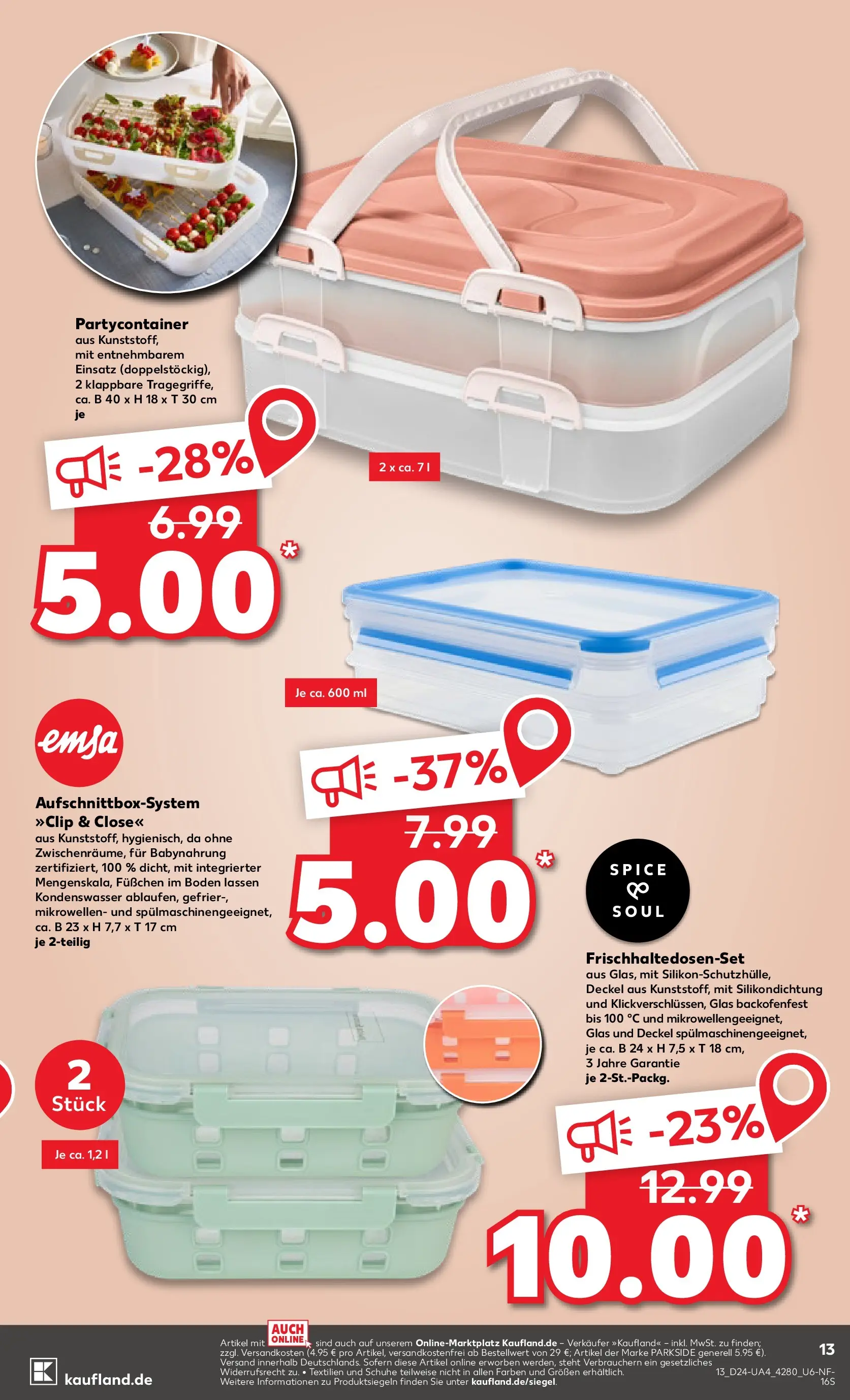Prospekt Kaufland ab 11.06.2026 ยป Angebote und Werbung Online | Seite: 13 | Produkte: Box, Babynahrung Prospekt Kaufland ab 11.06.2026 ยป Angebote Online zum Blรคttern | Seite: 13 | Produkte: Box, Babynahrung