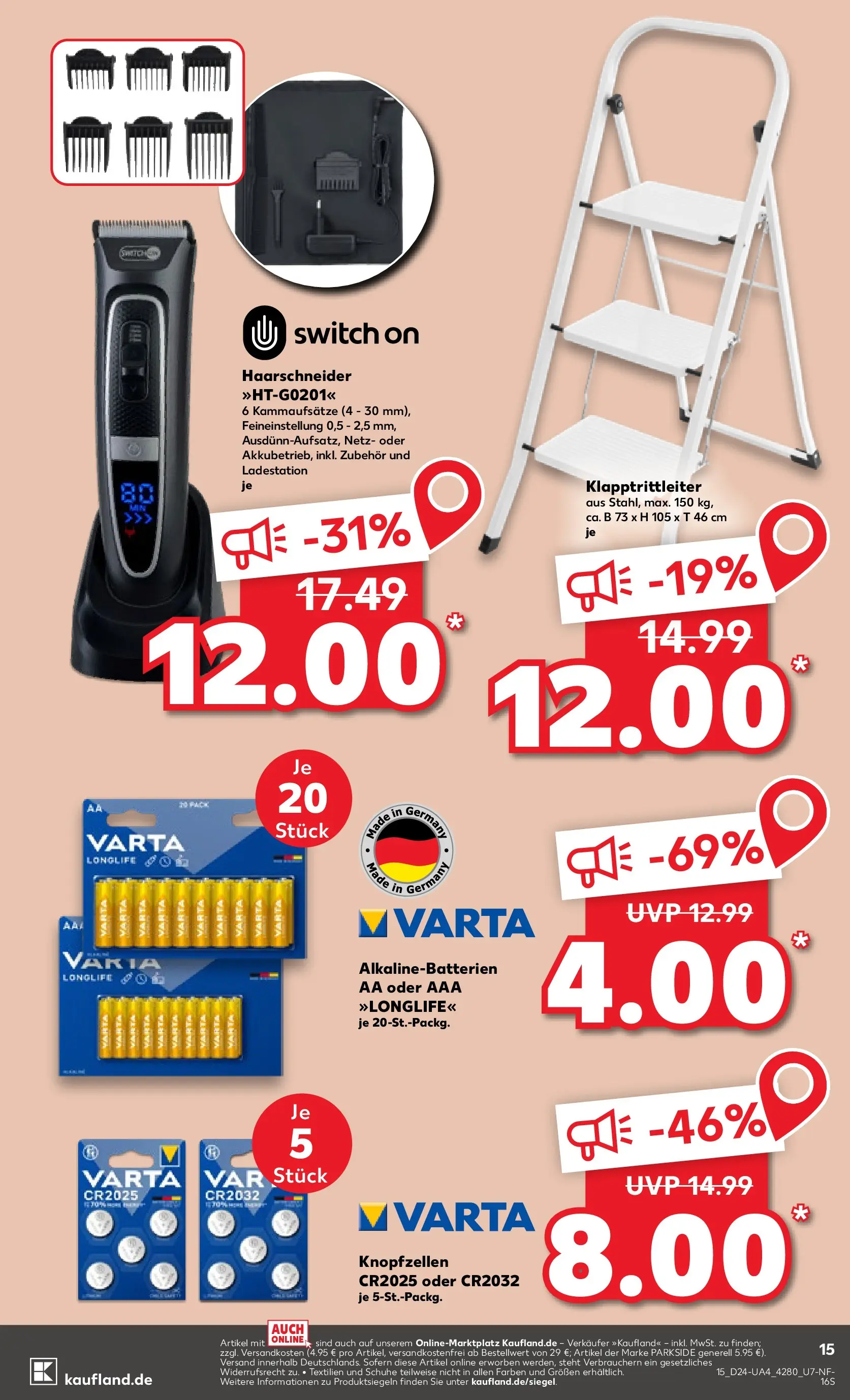 Prospekt Kaufland ab 11.06.2026 ยป Angebote und Werbung Online | Seite: 15 Prospekt Kaufland ab 11.06.2026 ยป Angebote Online zum Blรคttern | Seite: 15