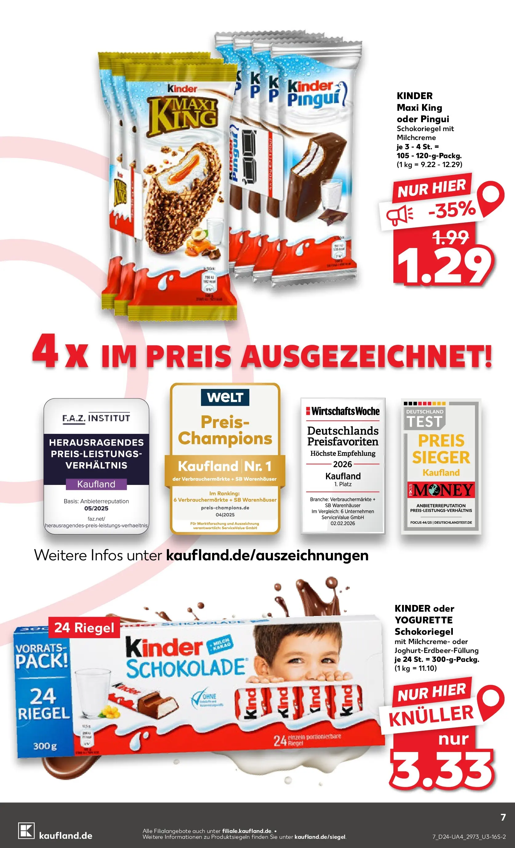 Prospekt Kaufland ab 08.06.2026 ยป Angebote und Werbung Online | Seite: 16 | Produkte: Yogurette Prospekt Kaufland ab 08.06.2026 ยป Angebote Online zum Blรคttern | Seite: 16 | Produkte: Yogurette