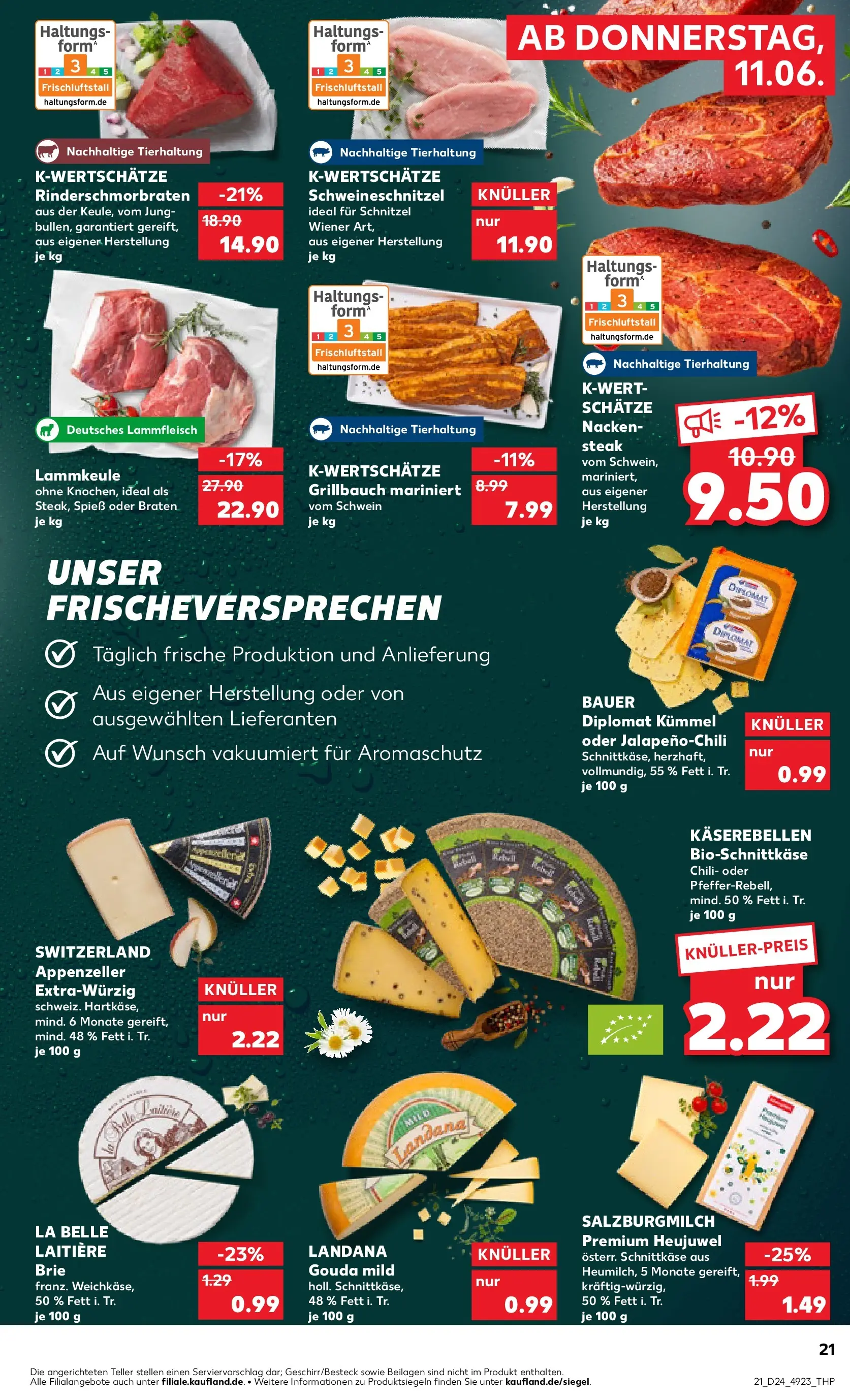 Prospekt Kaufland ab 08.06.2026 » Angebote Online zum Blättern | Seite: 30 | Produkte: Lammkeule, Schnitzel, Chili, Steak